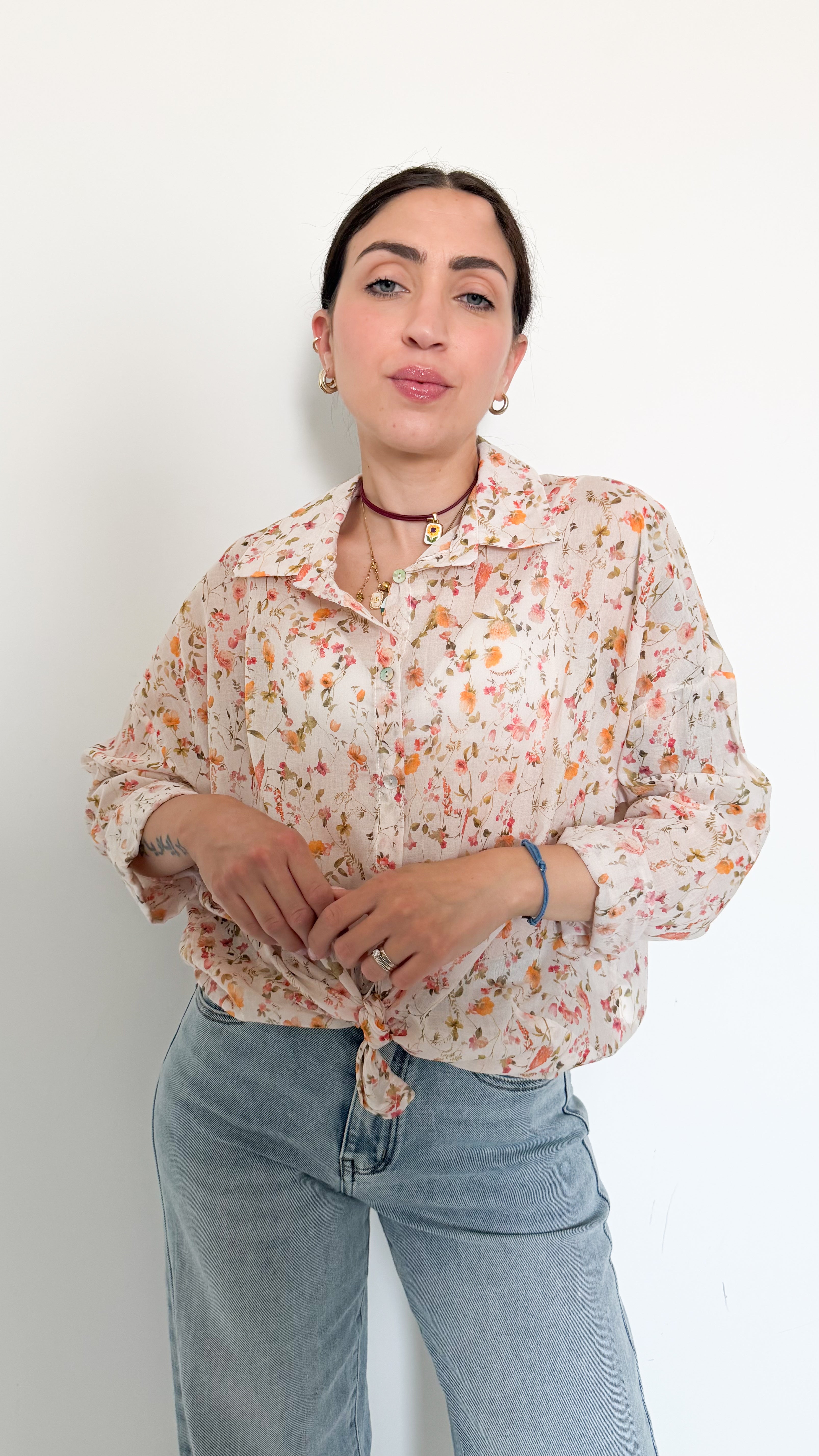 Camicia A Fiori