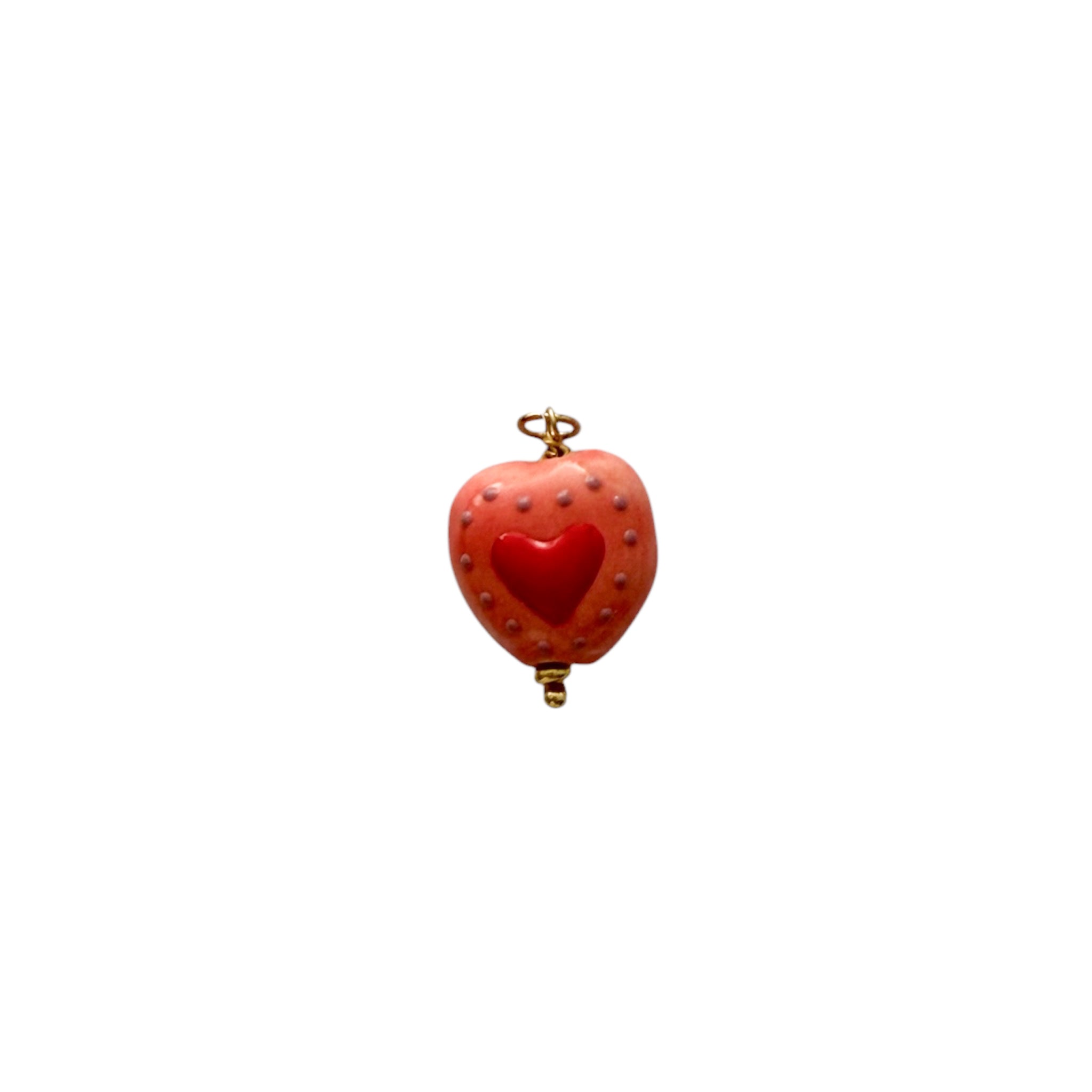 Charm Cuore Rosa