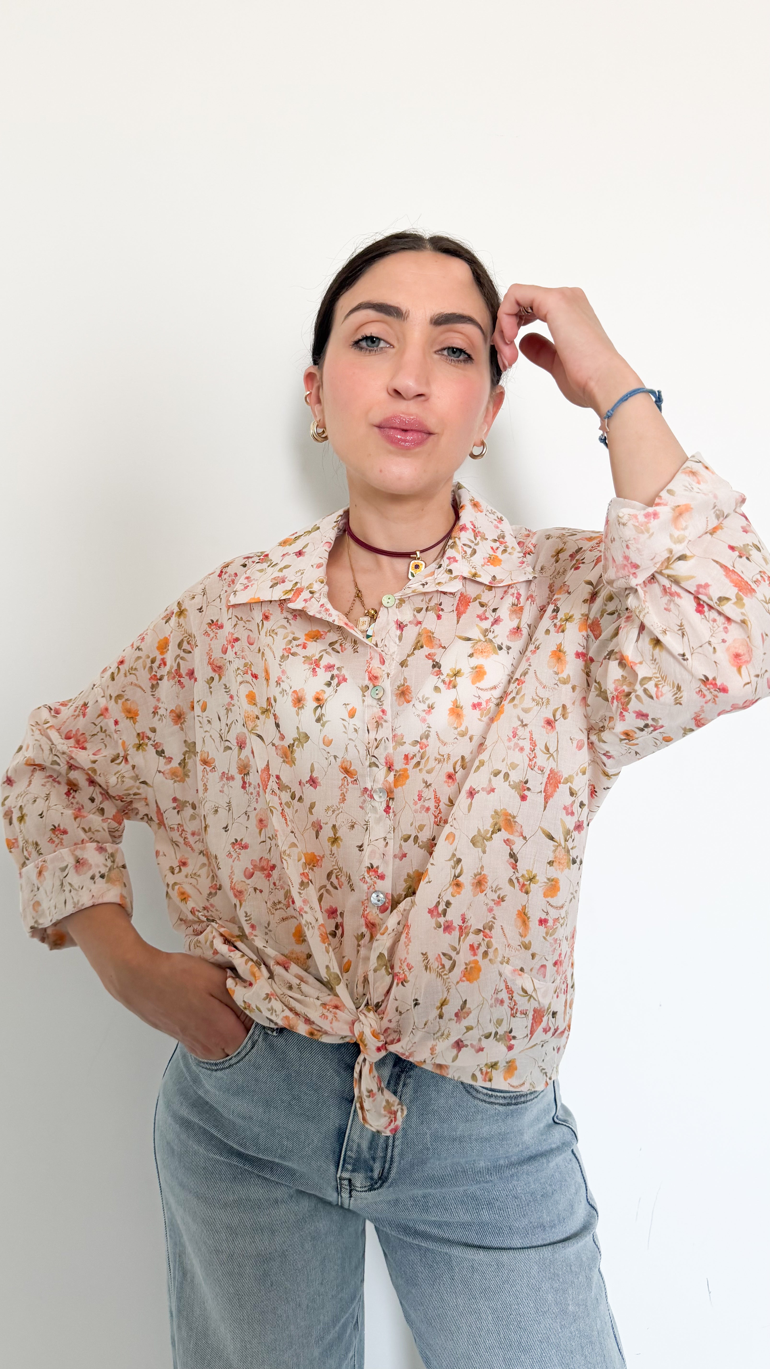 Camicia A Fiori