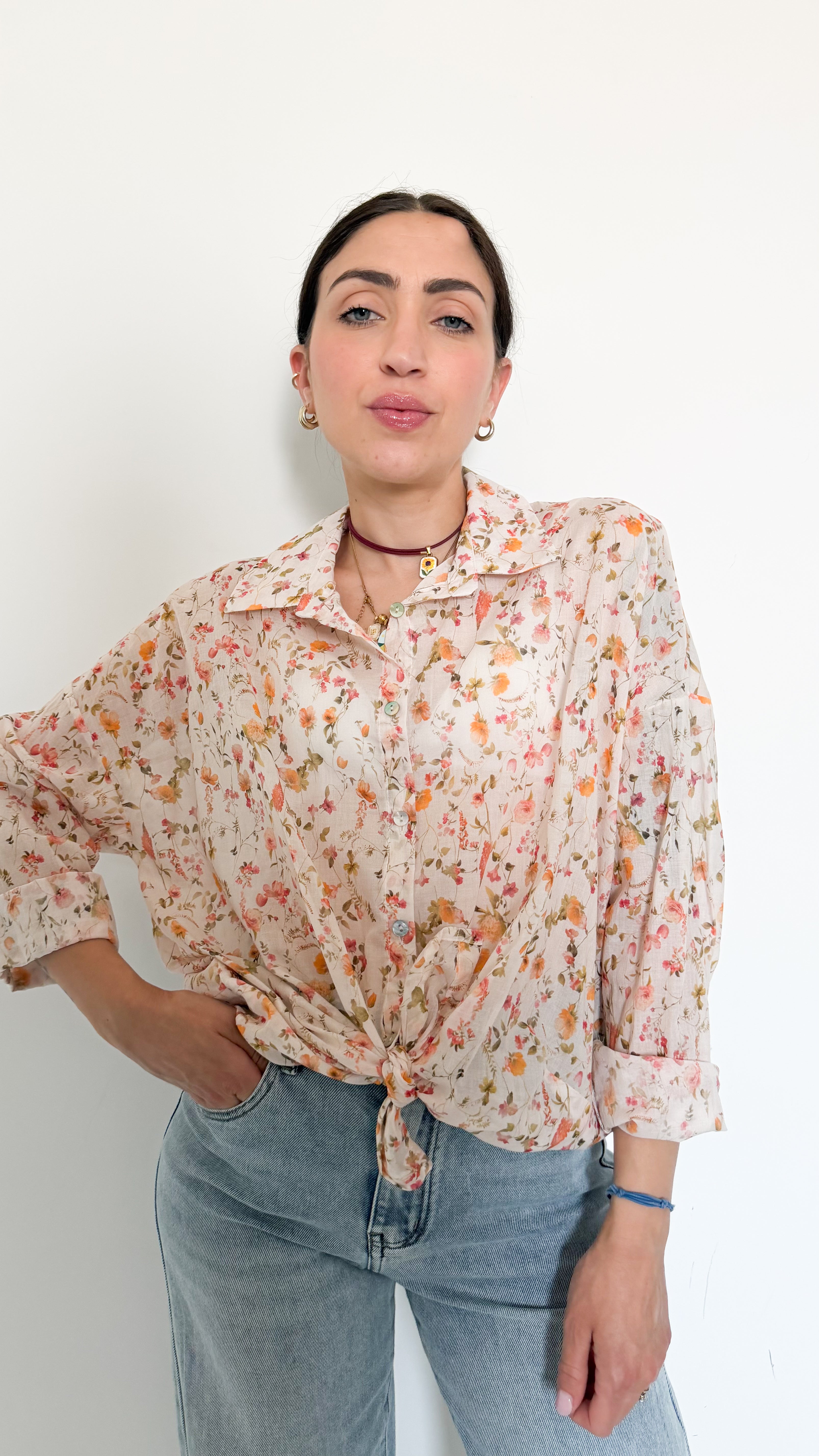Camicia A Fiori