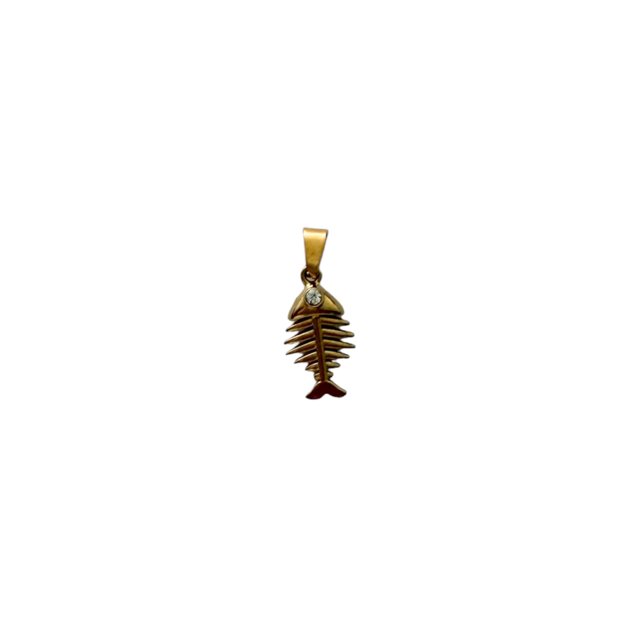 Charm Pesce Con Strass