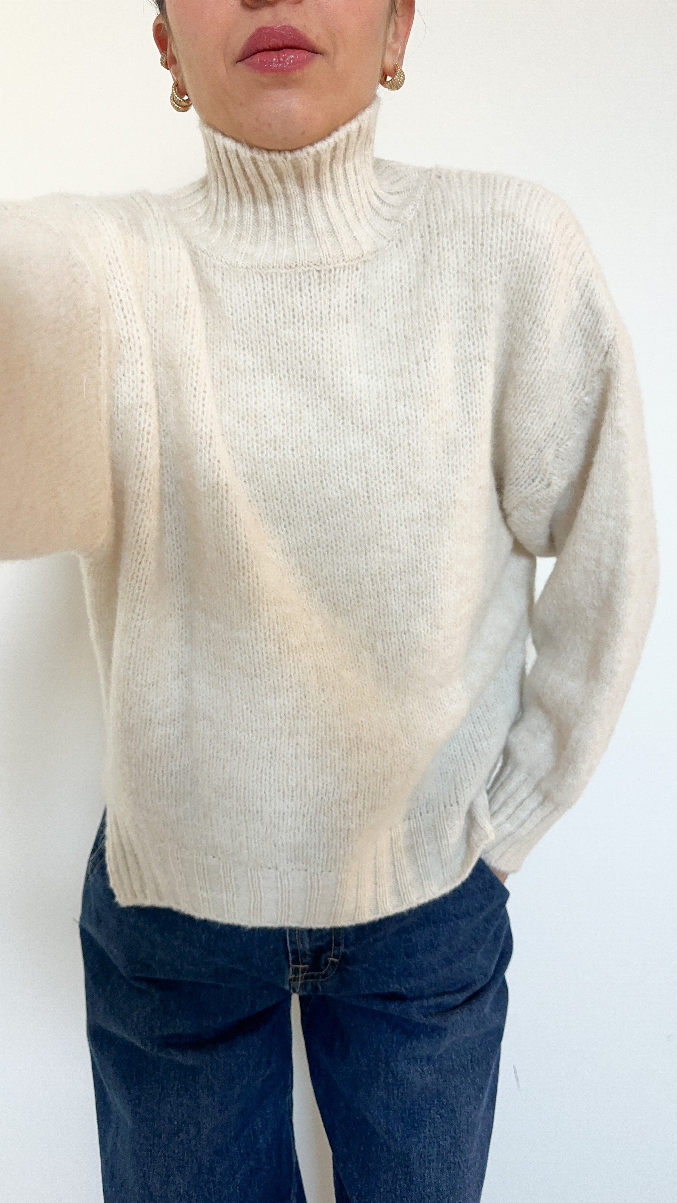 Pull Panna Con Spacchi