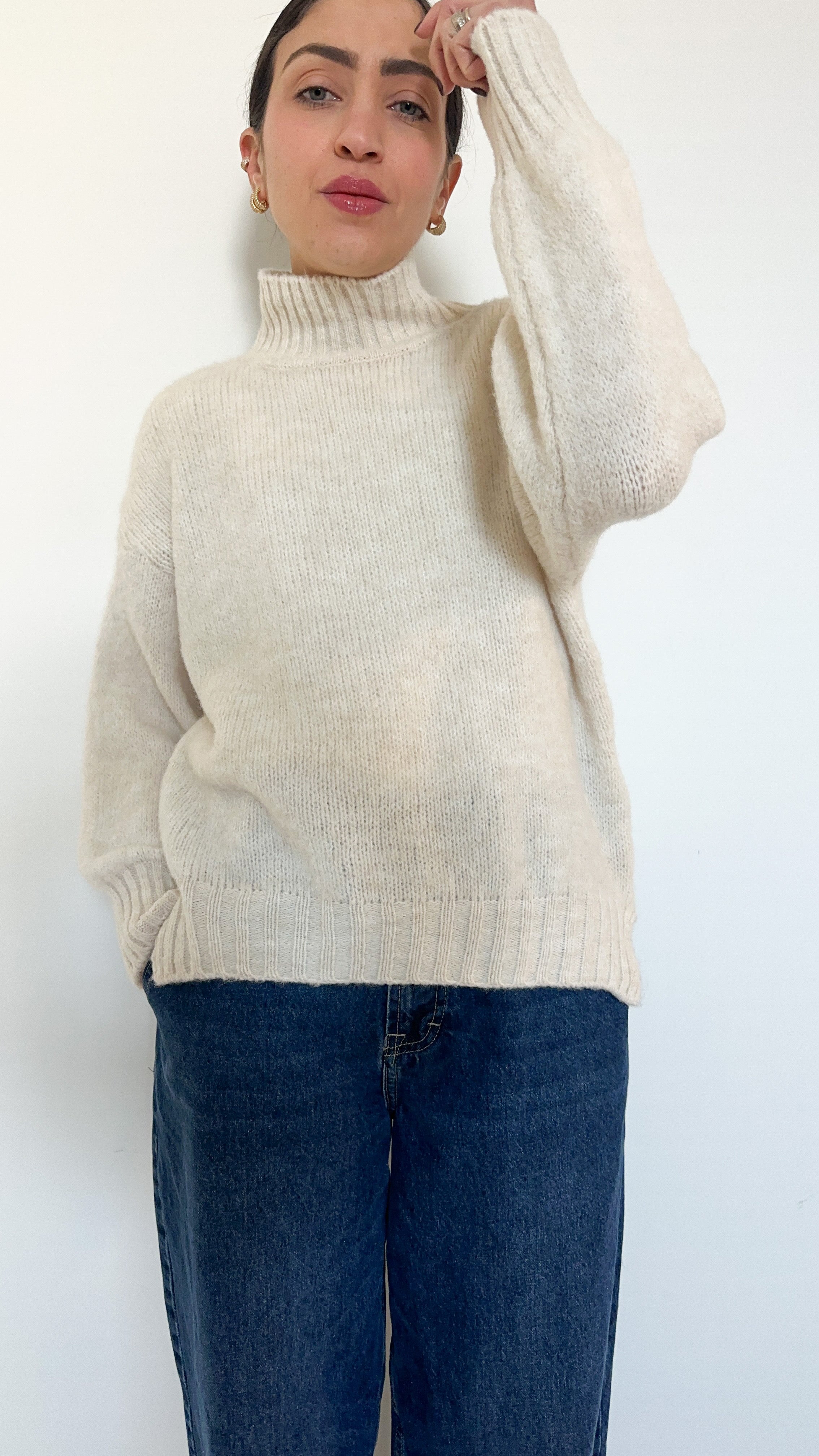 Pull Panna Con Spacchi