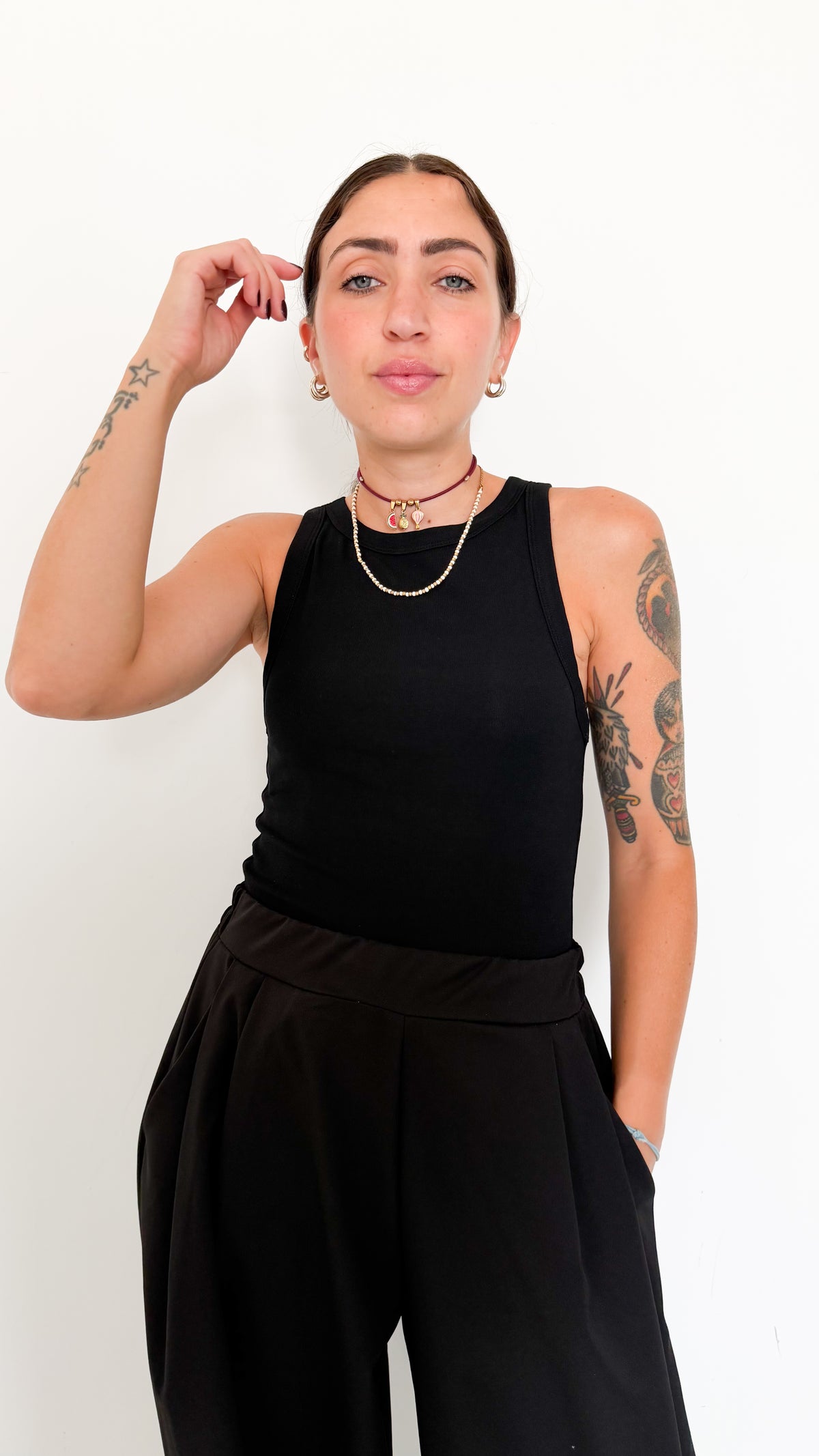 Canotta Basic Nera