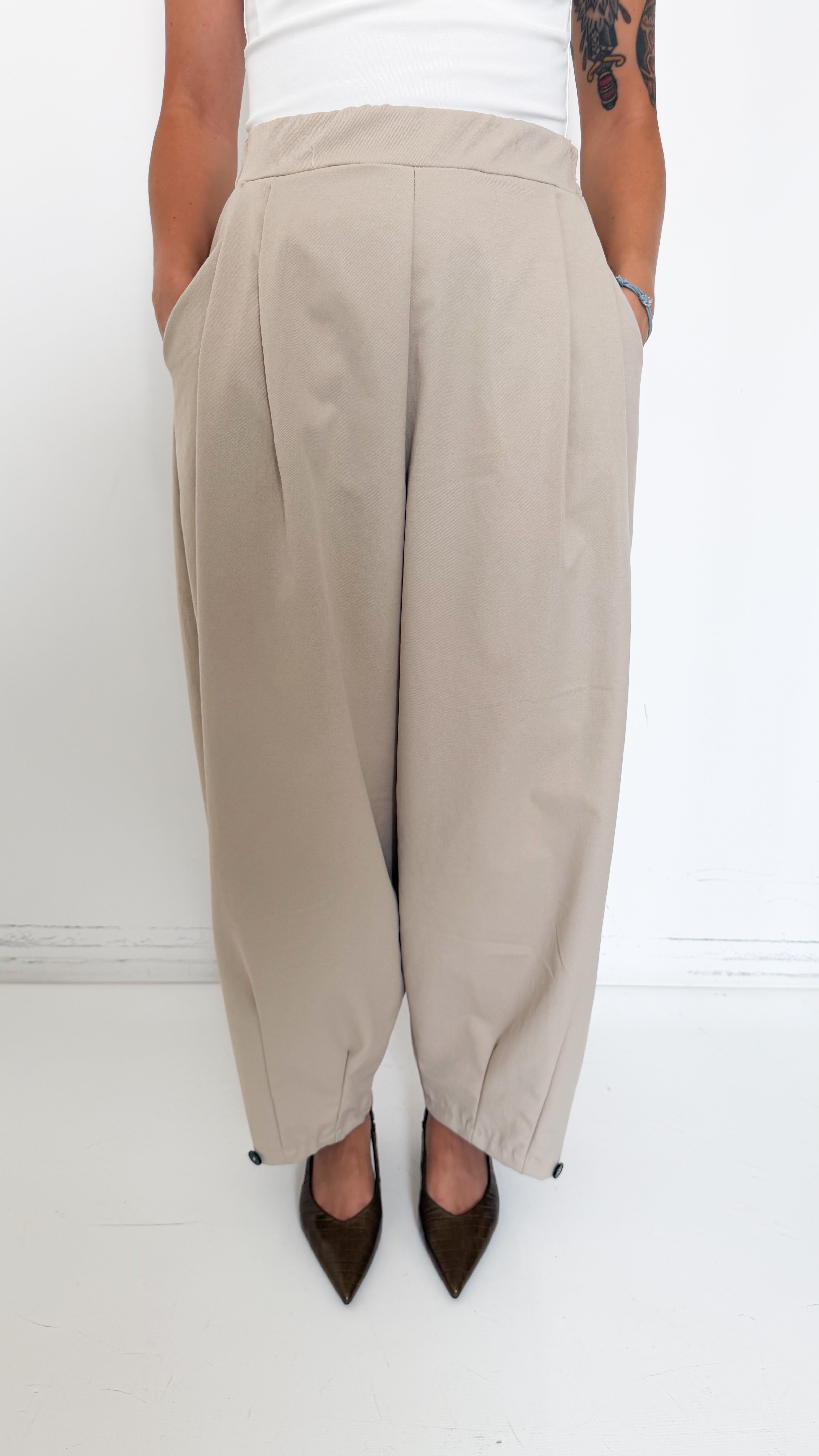 Pantaloni Burro Barrel