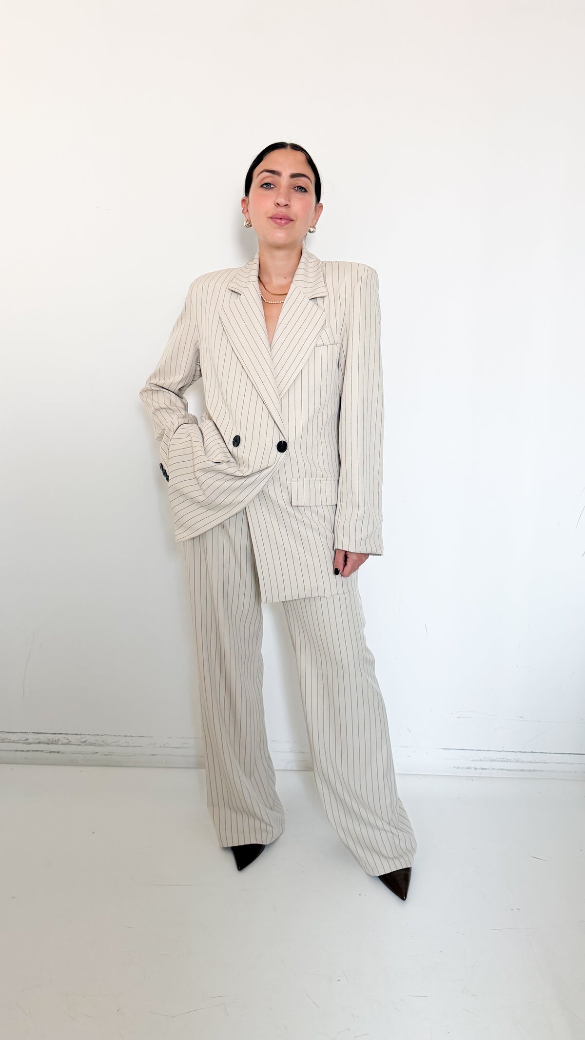Tailleur Gessato