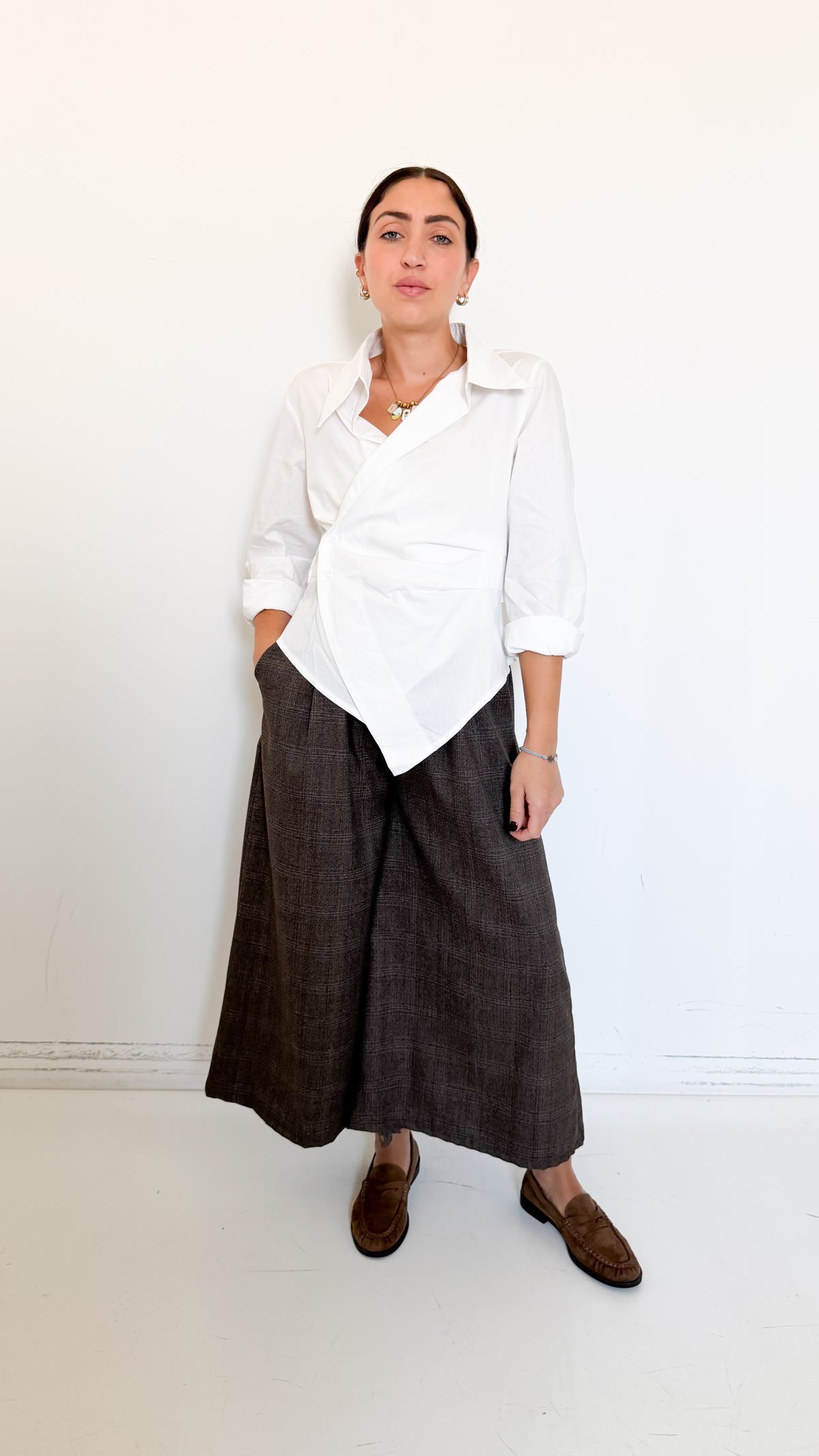 Pantaloni Culotte A Fantasia