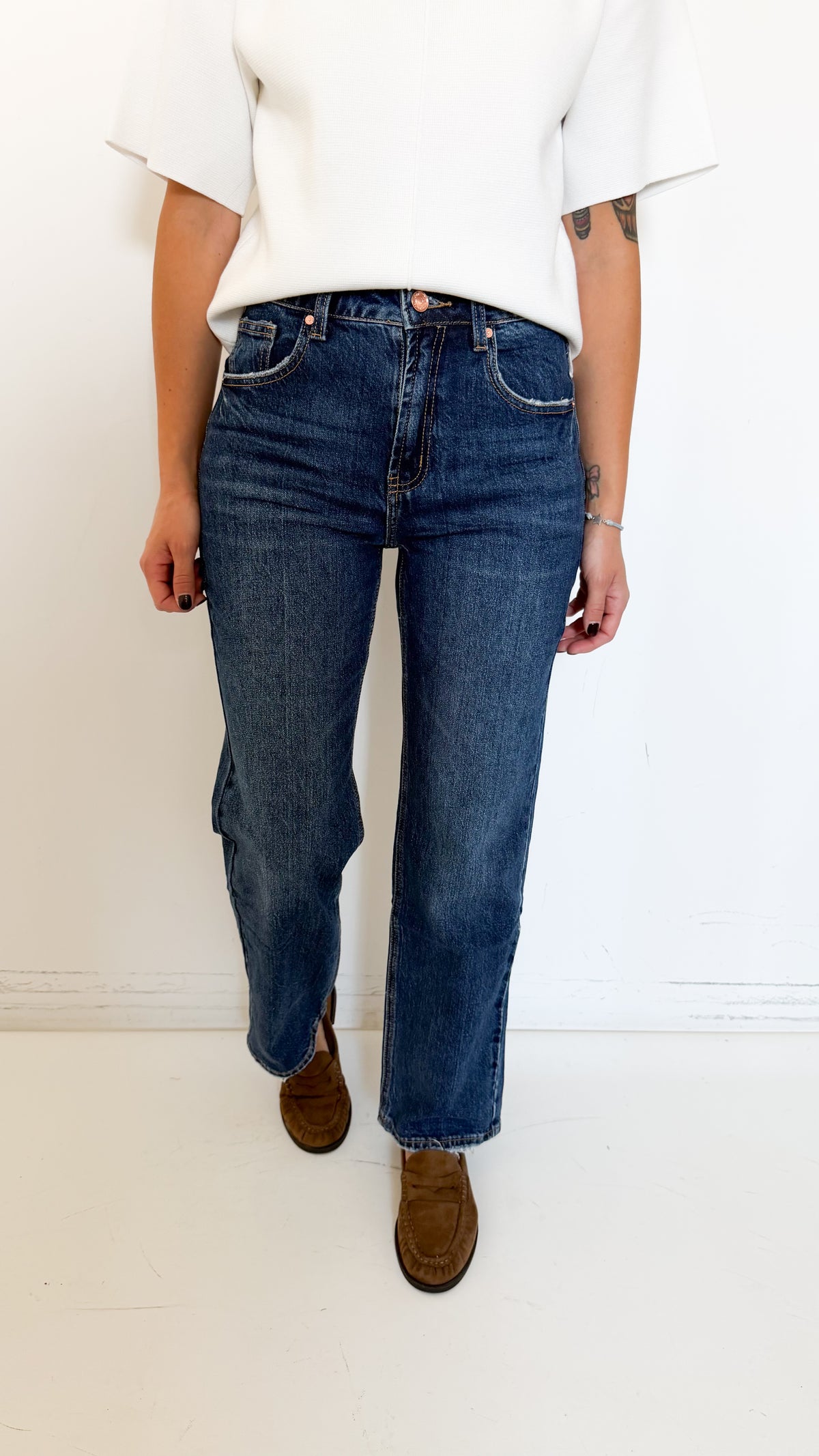 Jeans Ragular Fit mid-blue