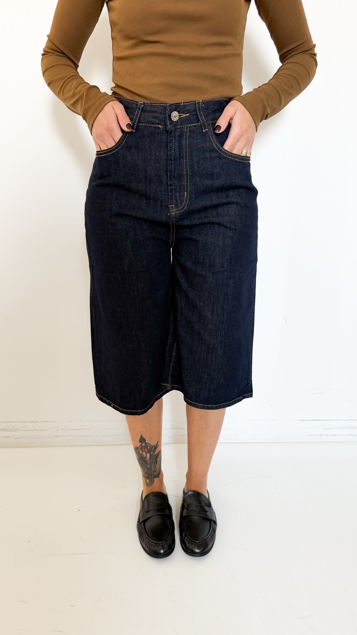 Bermuda In Denim Lavaggio 0