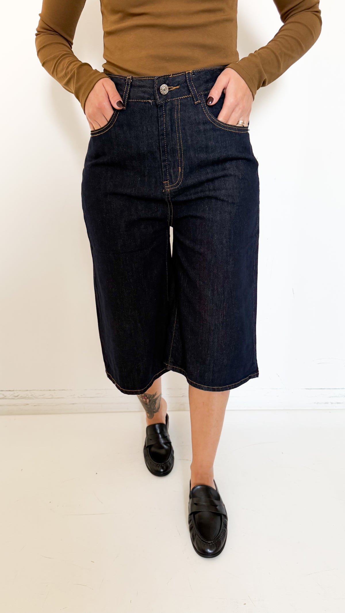 Bermuda In Denim Lavaggio 0