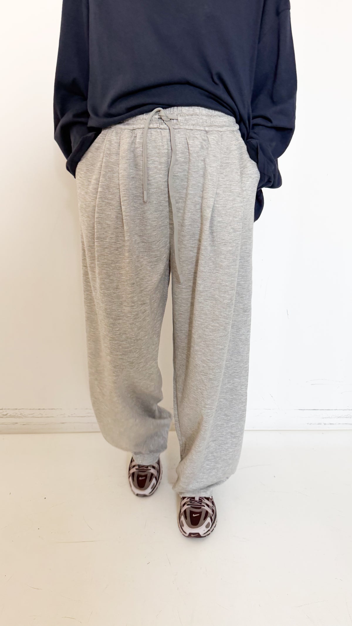 Pantaloni Jogger Grigi