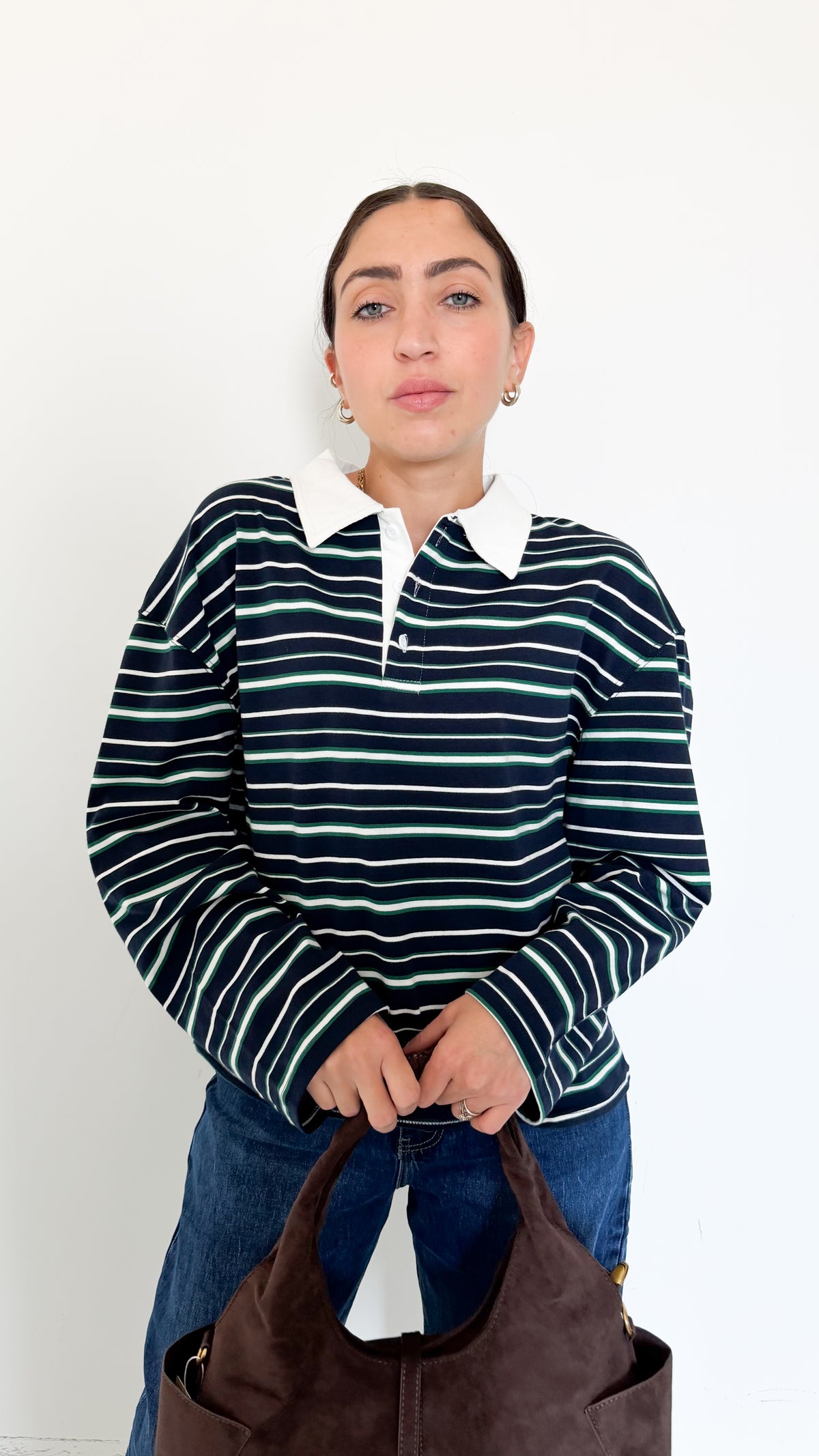 Polo Blu A Righe