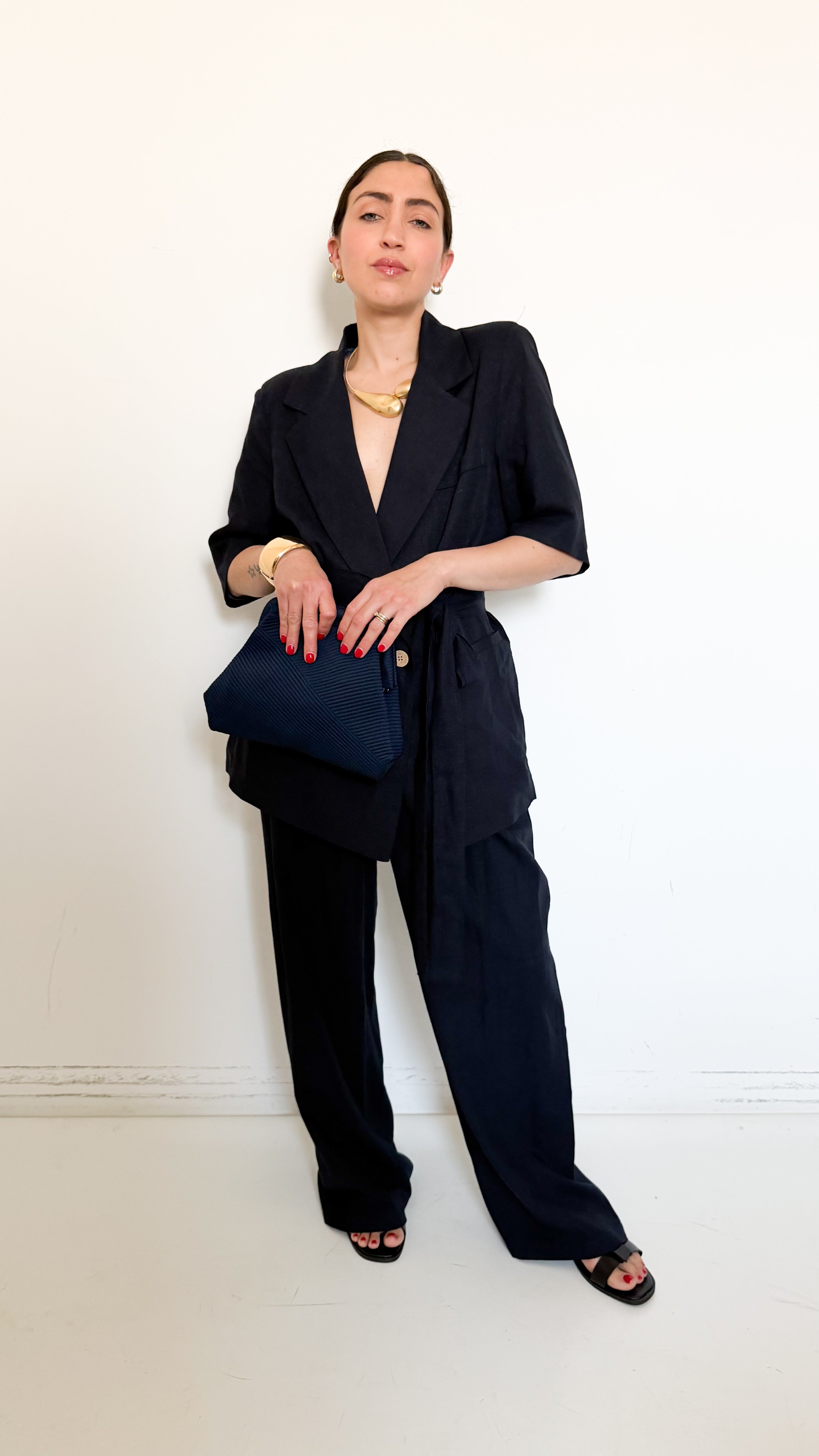 Tailleur Mezza Manica Blu