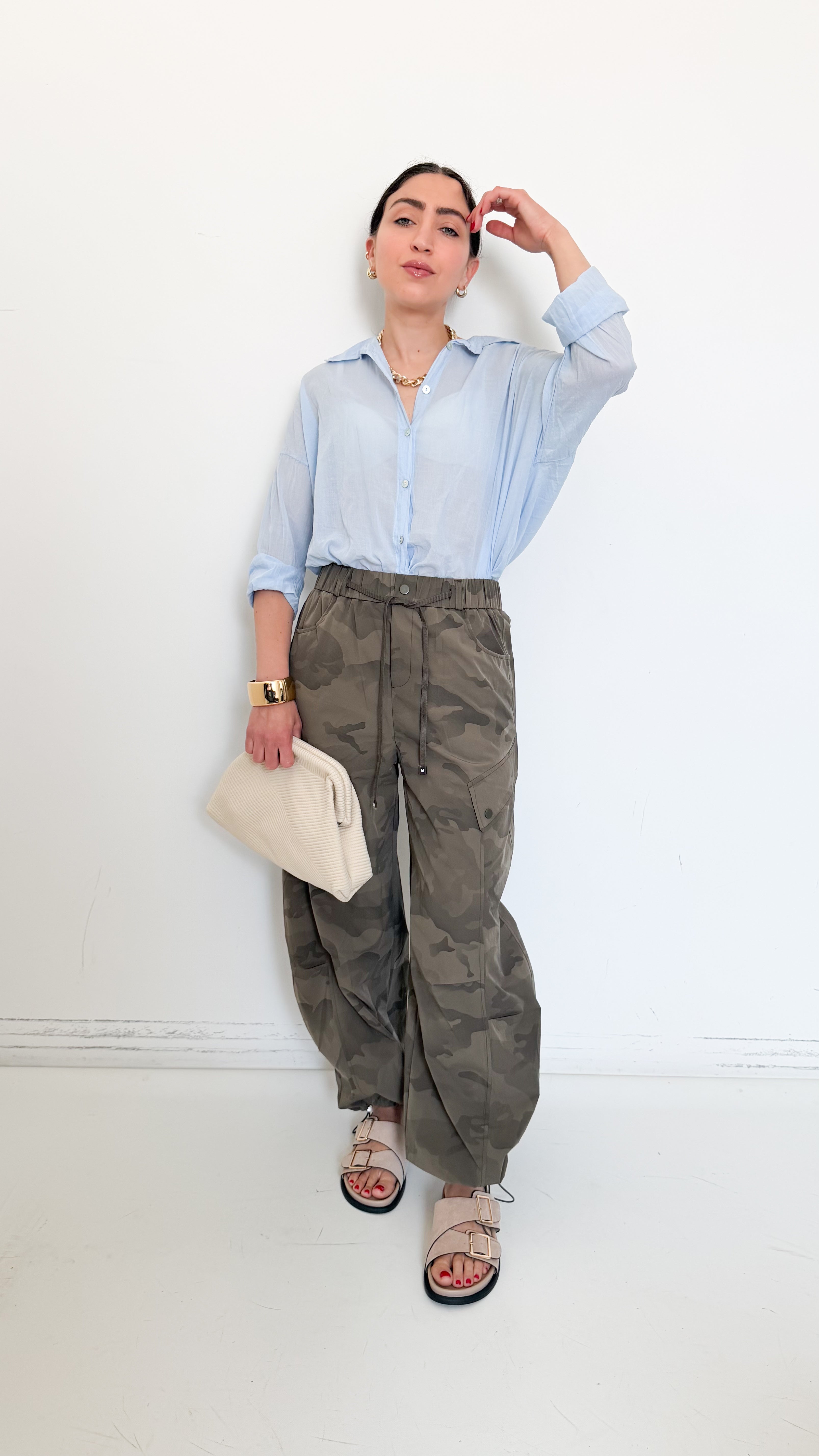 Pantaloni Camouflage