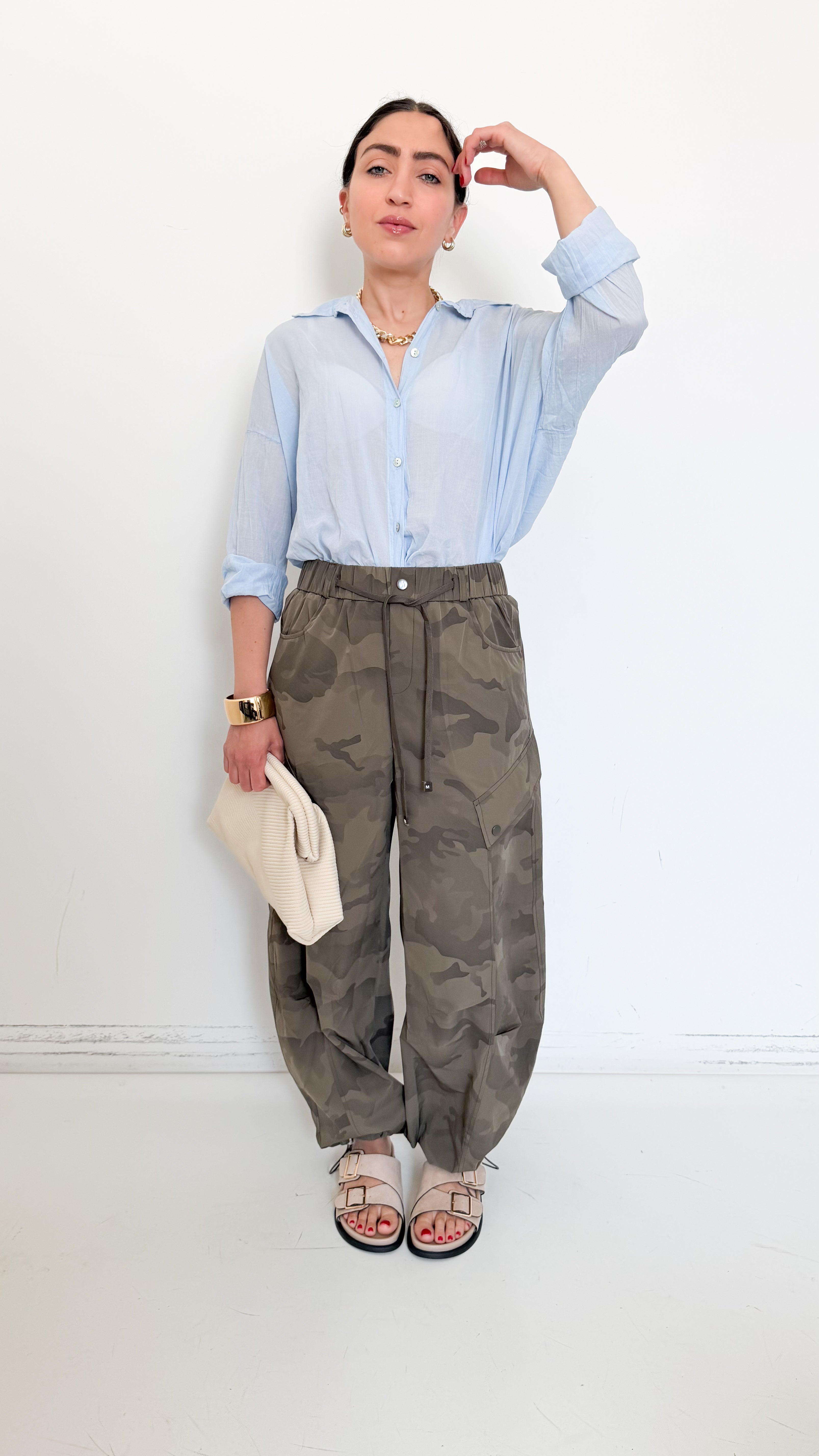Pantaloni Camouflage