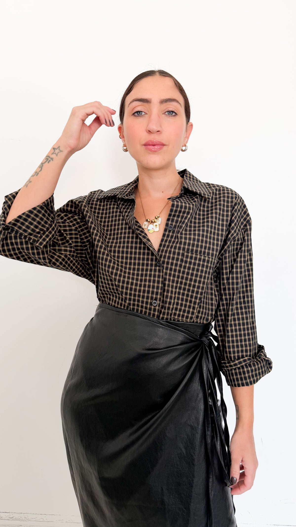 Camicia A Quadri