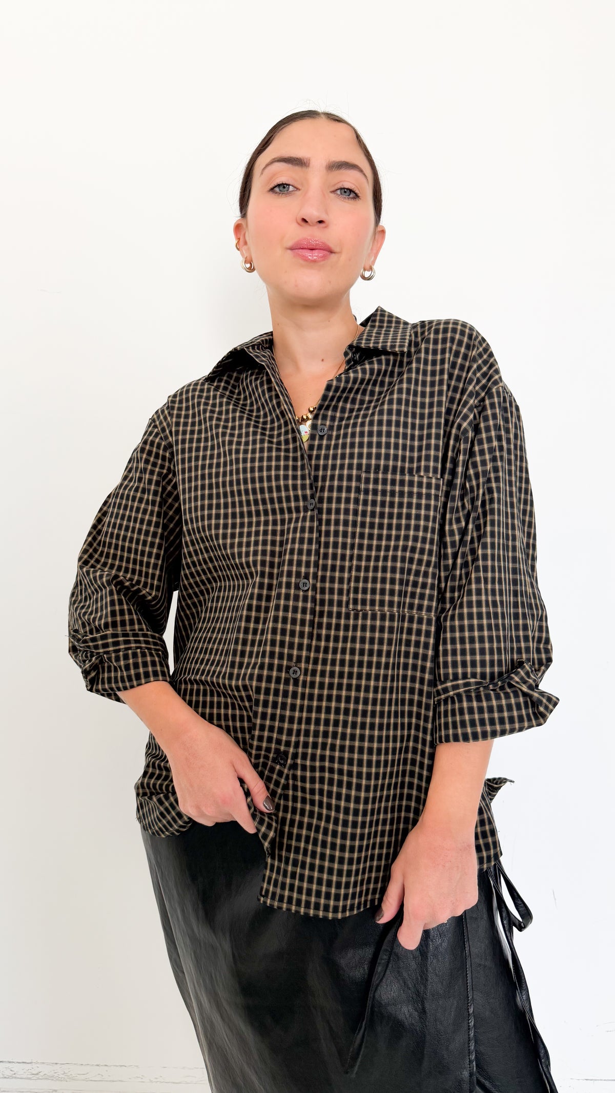 Camicia A Quadri