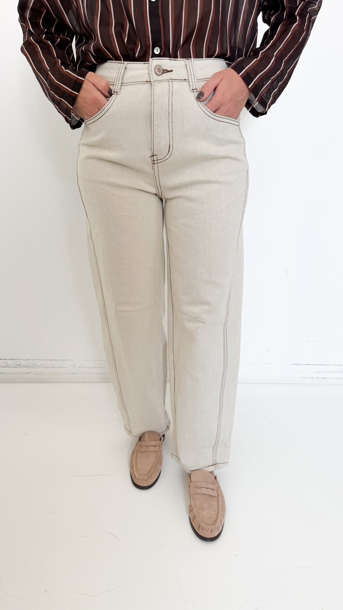 Jeans Burro Mom Fit