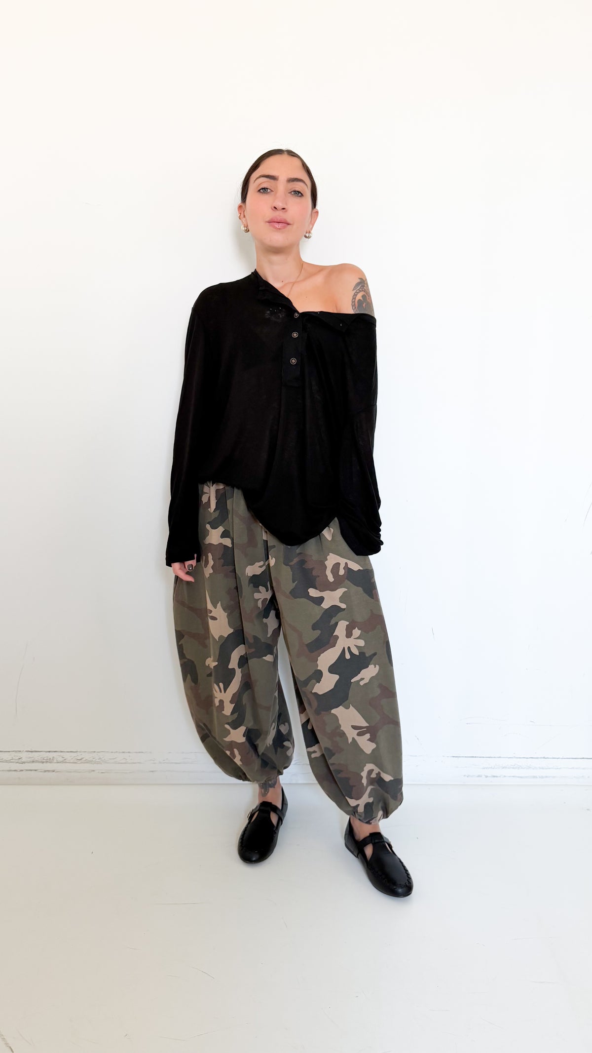 Pantaloni Jogger Camouflage