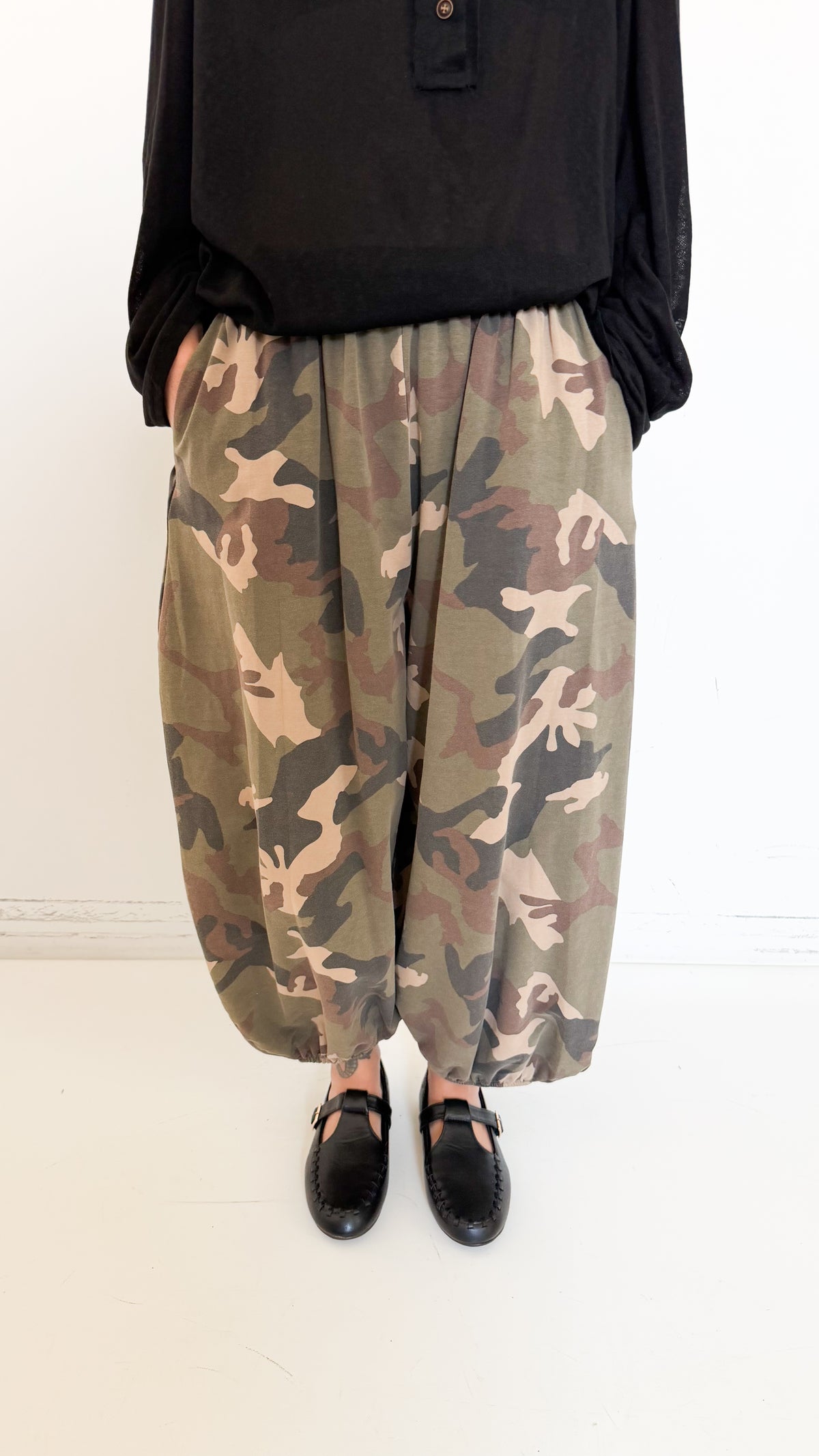 Pantaloni Jogger Camouflage