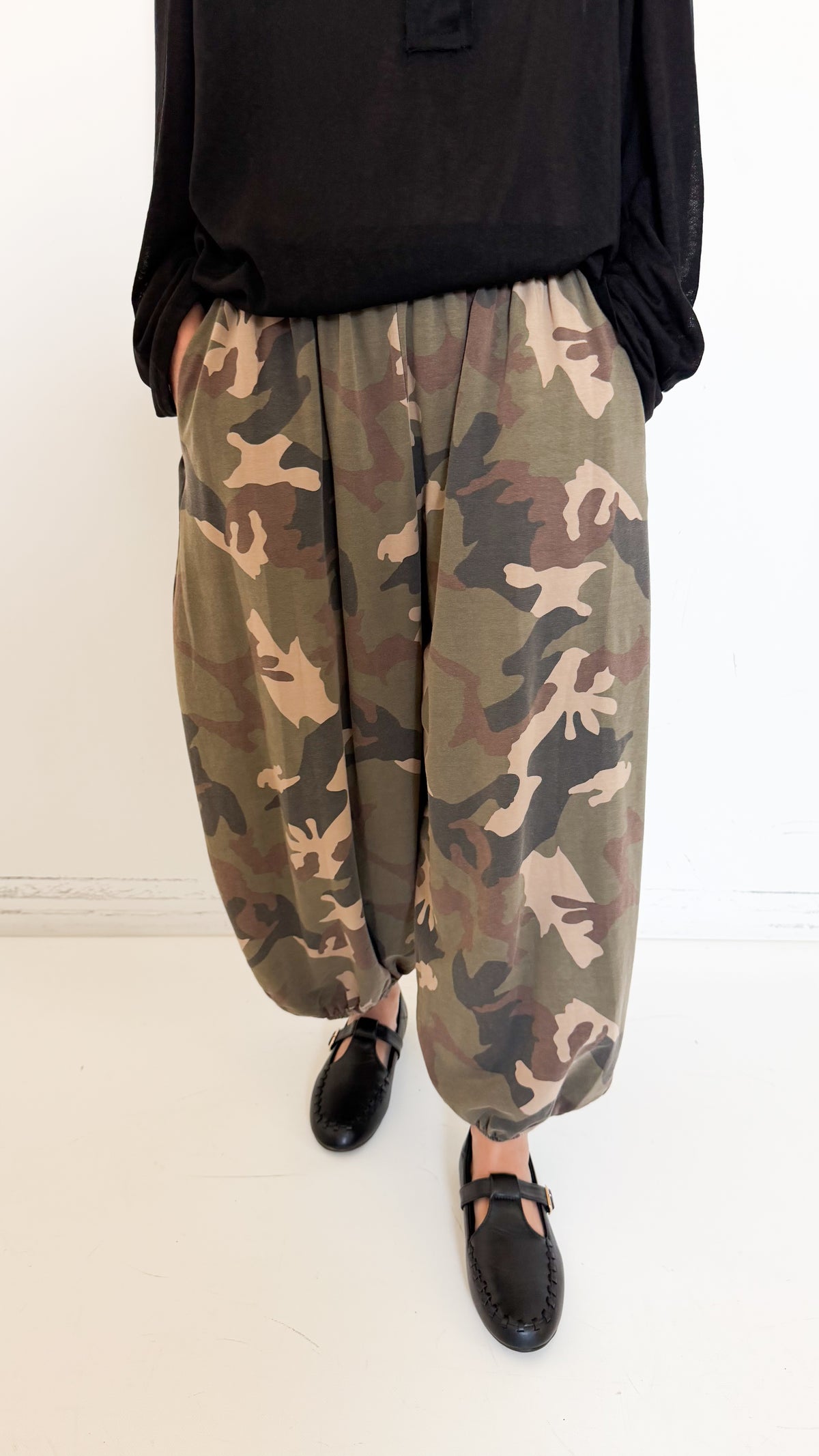 Pantaloni Jogger Camouflage