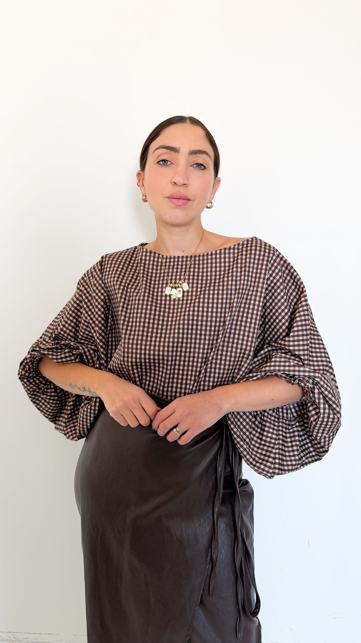 Blusa A Quadri