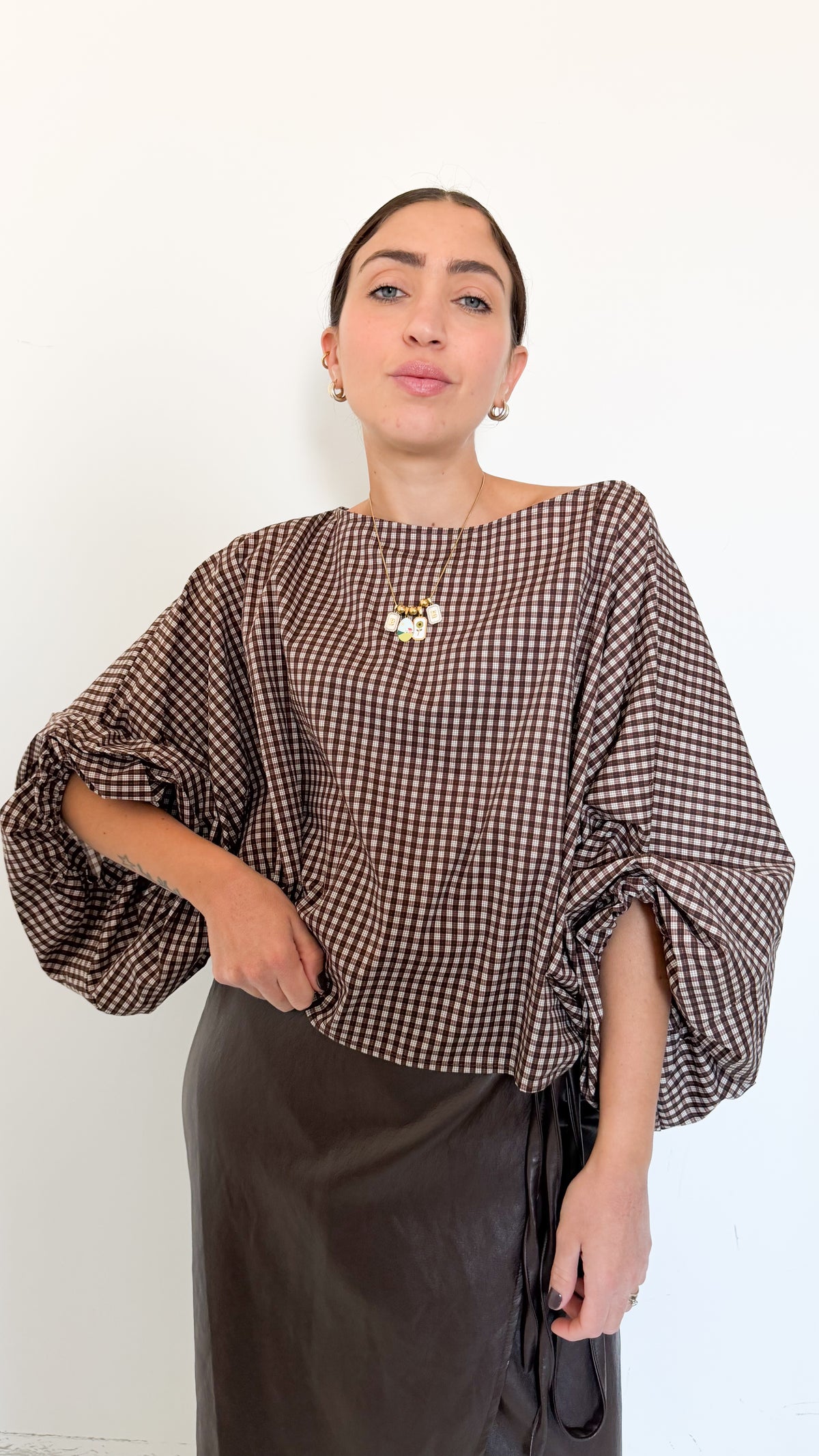 Blusa A Quadri