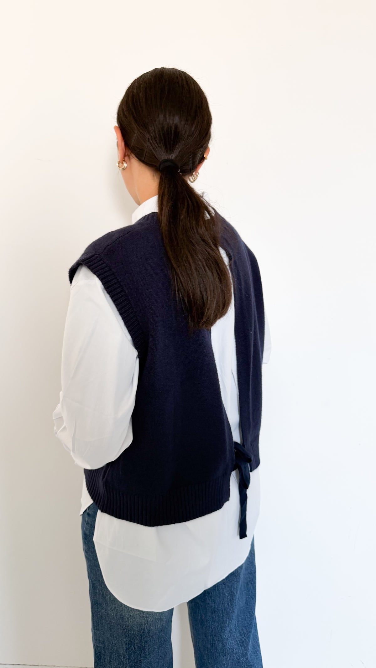 Gilet Over Blu