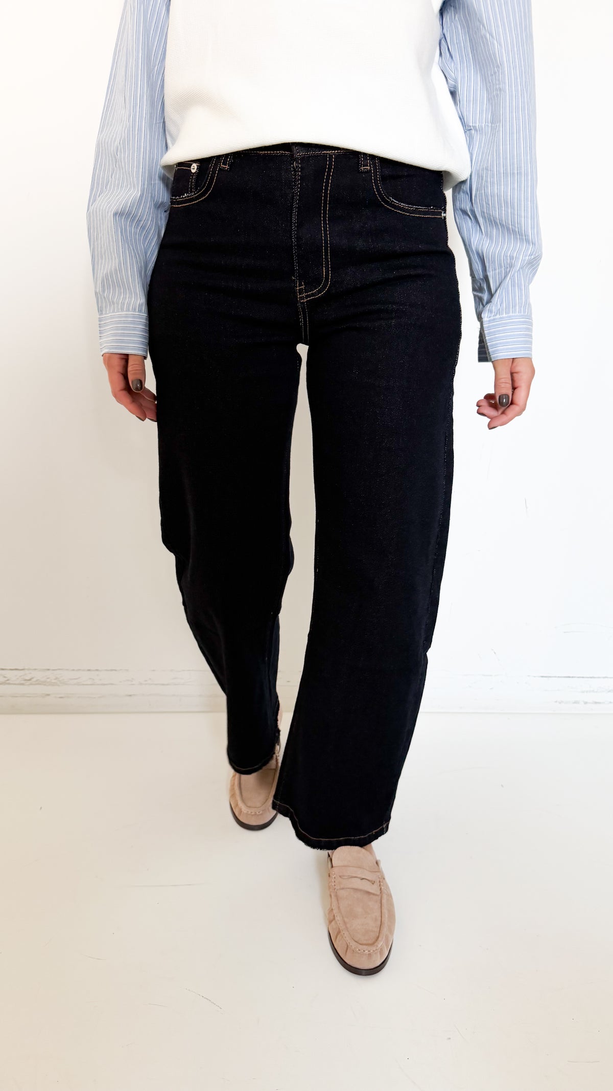 Jeans Balloon Fit Lavaggio Zero