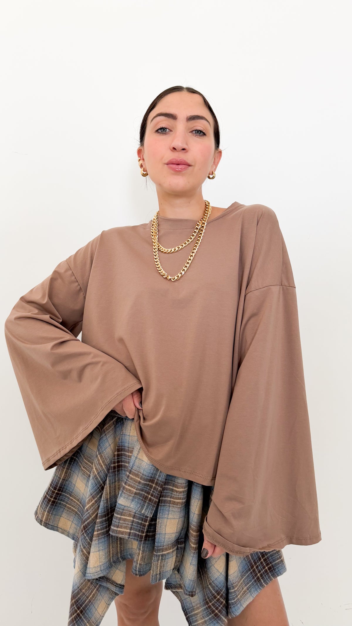 Maglia Fango Manica A Campana