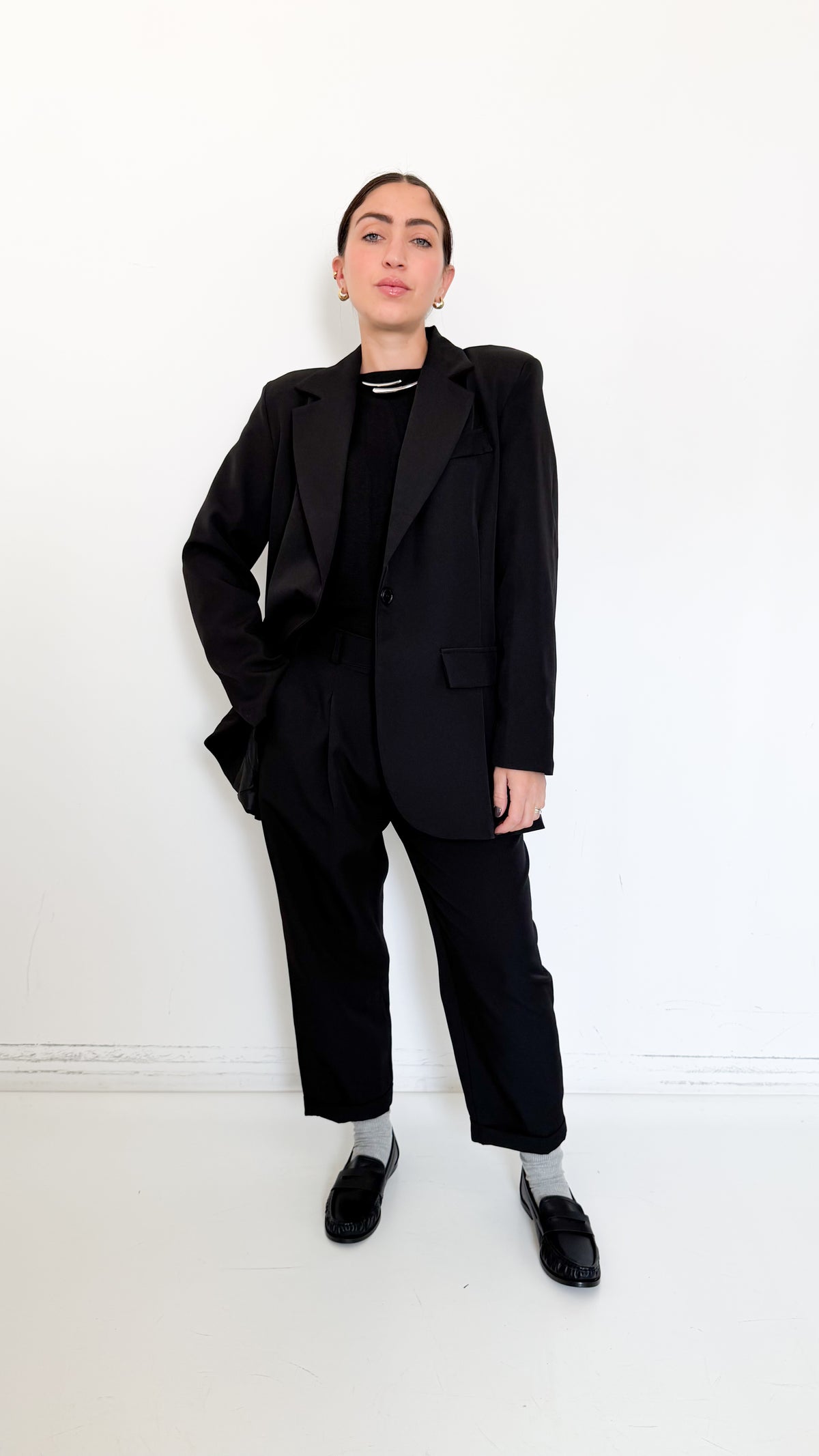 Tailleur Monopetto Nero