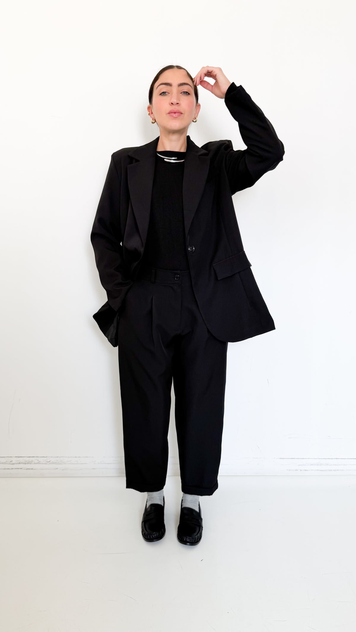 Tailleur Monopetto Nero