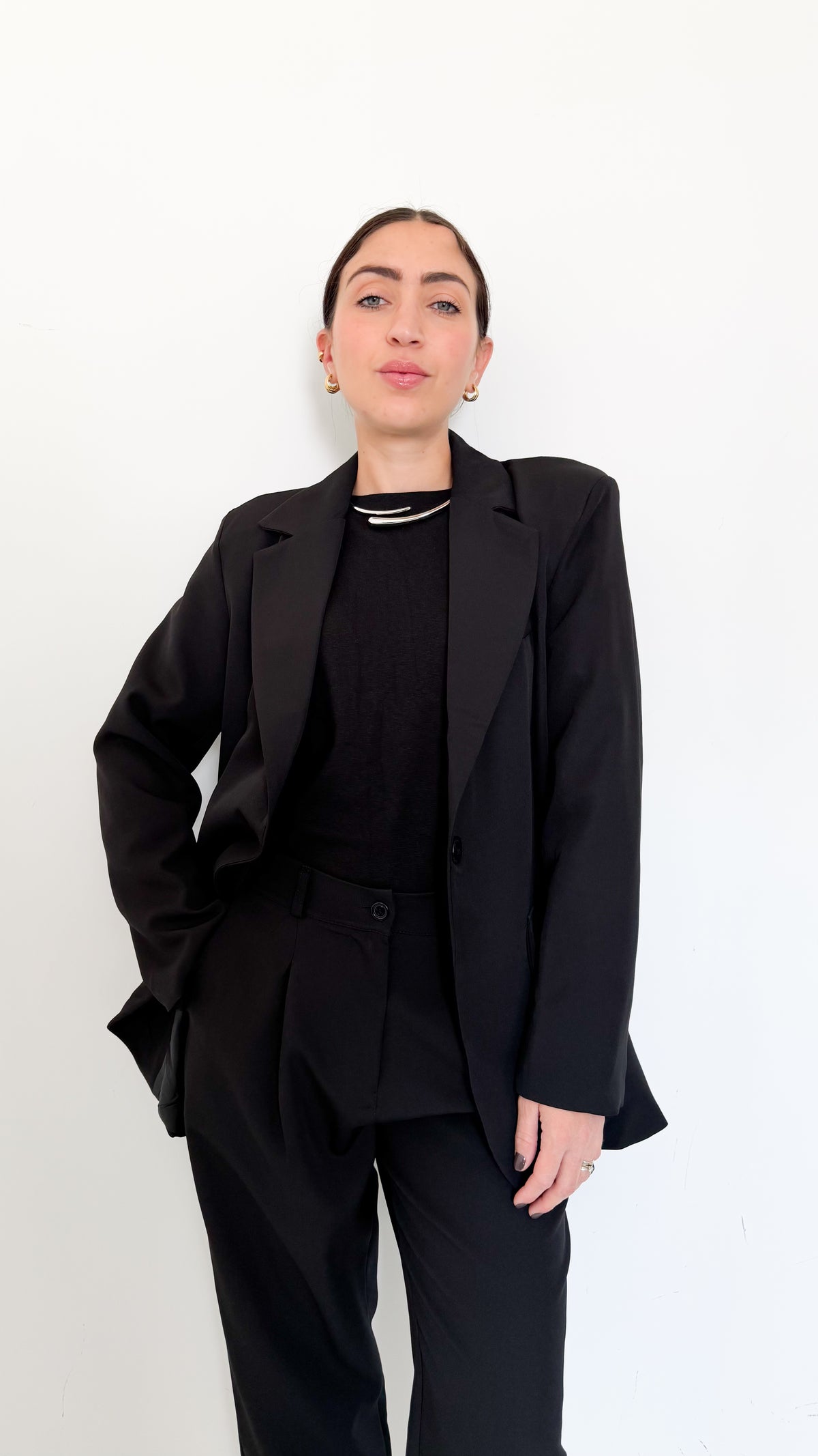 Tailleur Monopetto Nero