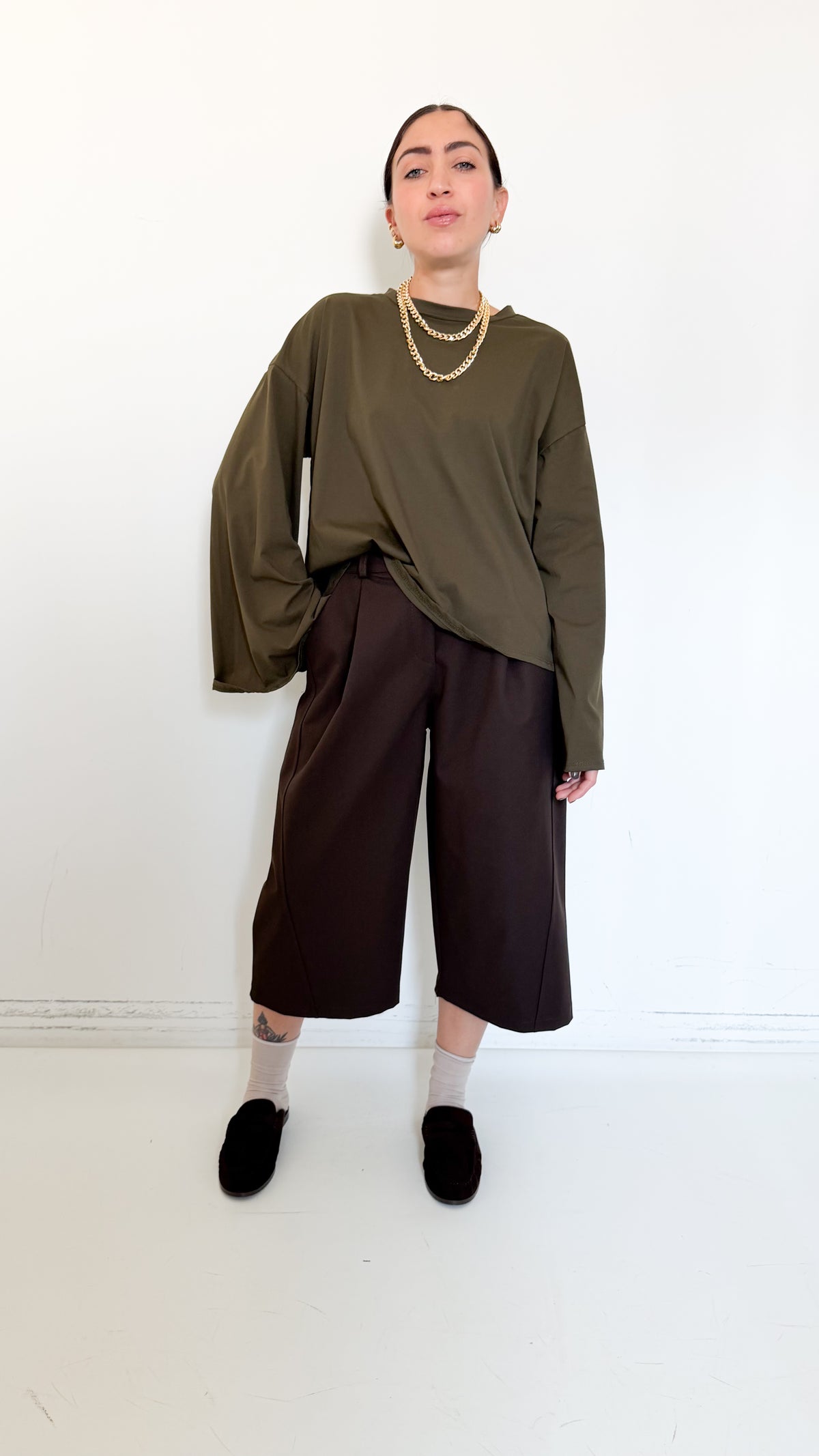 Bermuda Marrone Baggy