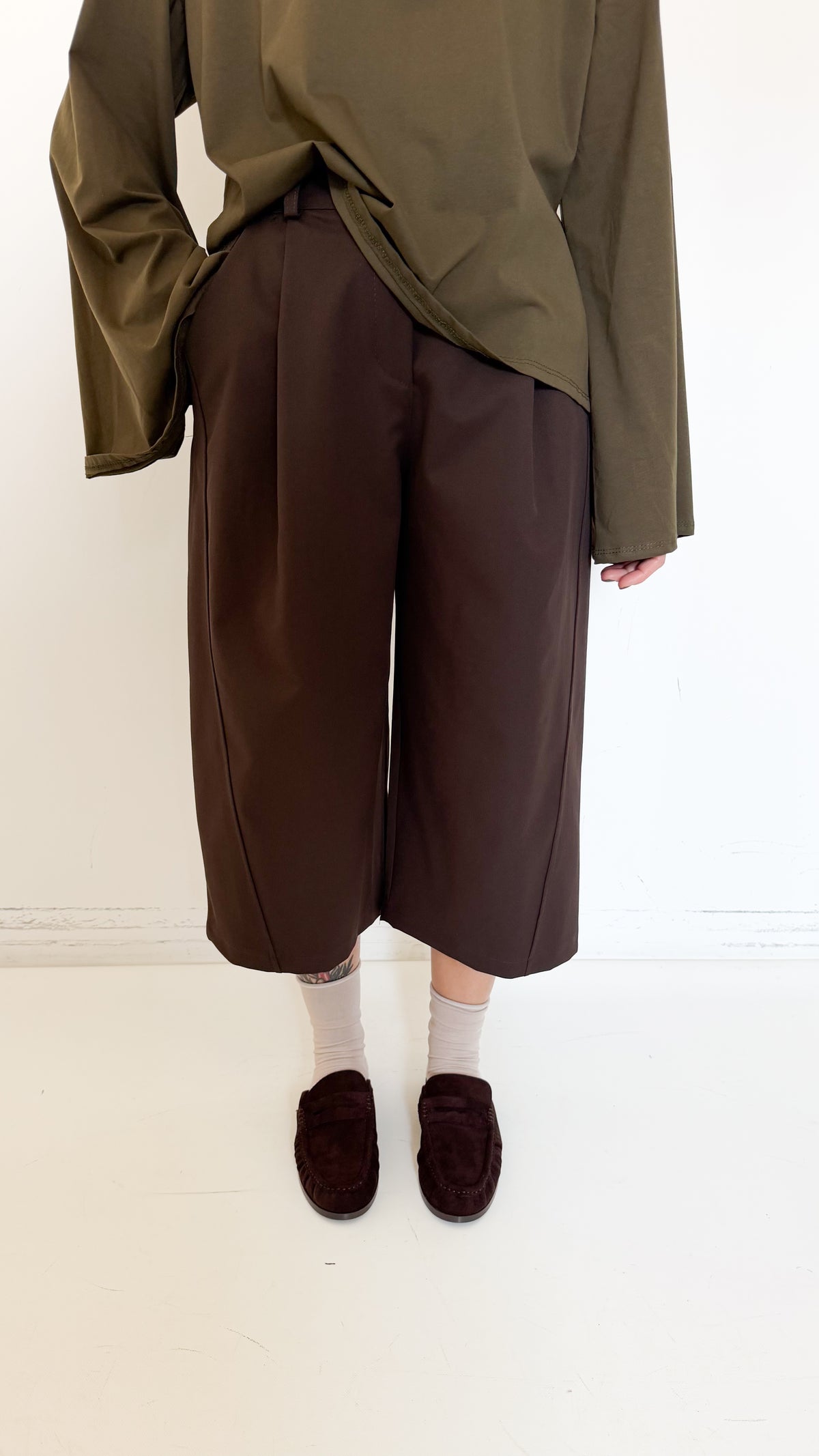 Bermuda Marrone Baggy