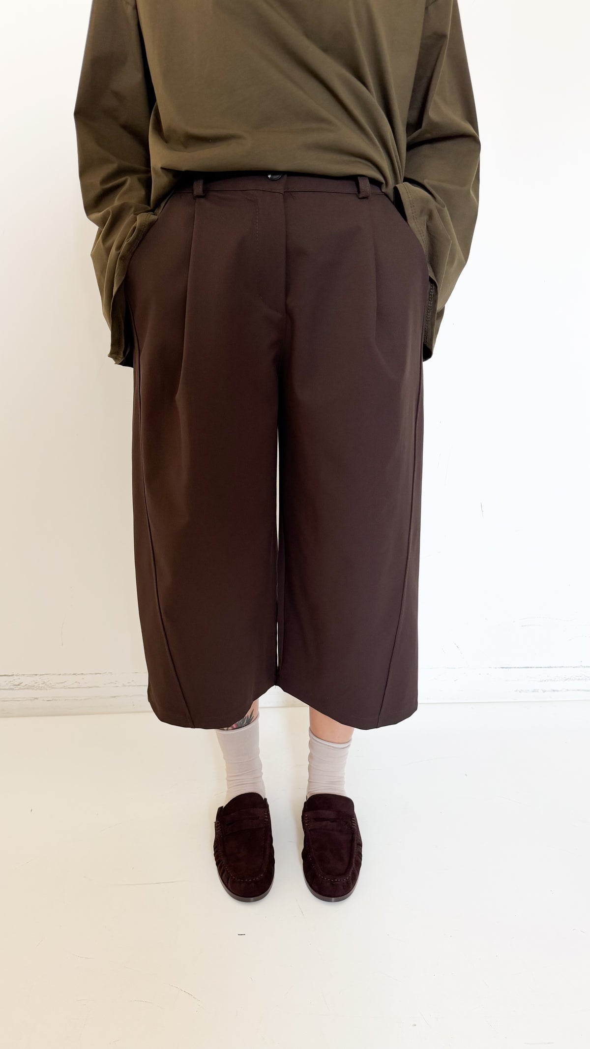 Bermuda Marrone Baggy