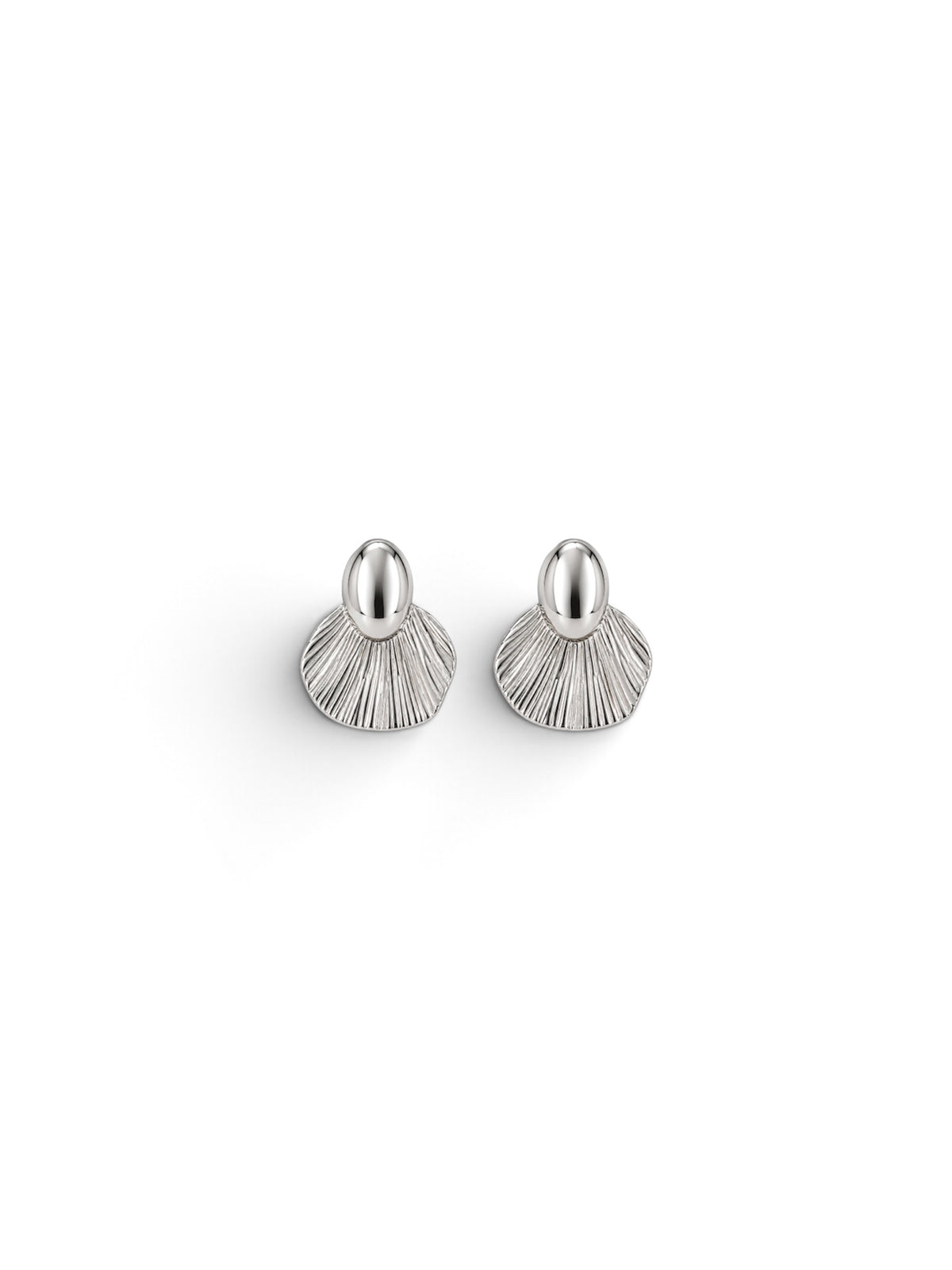 Orecchini Piatti Silver