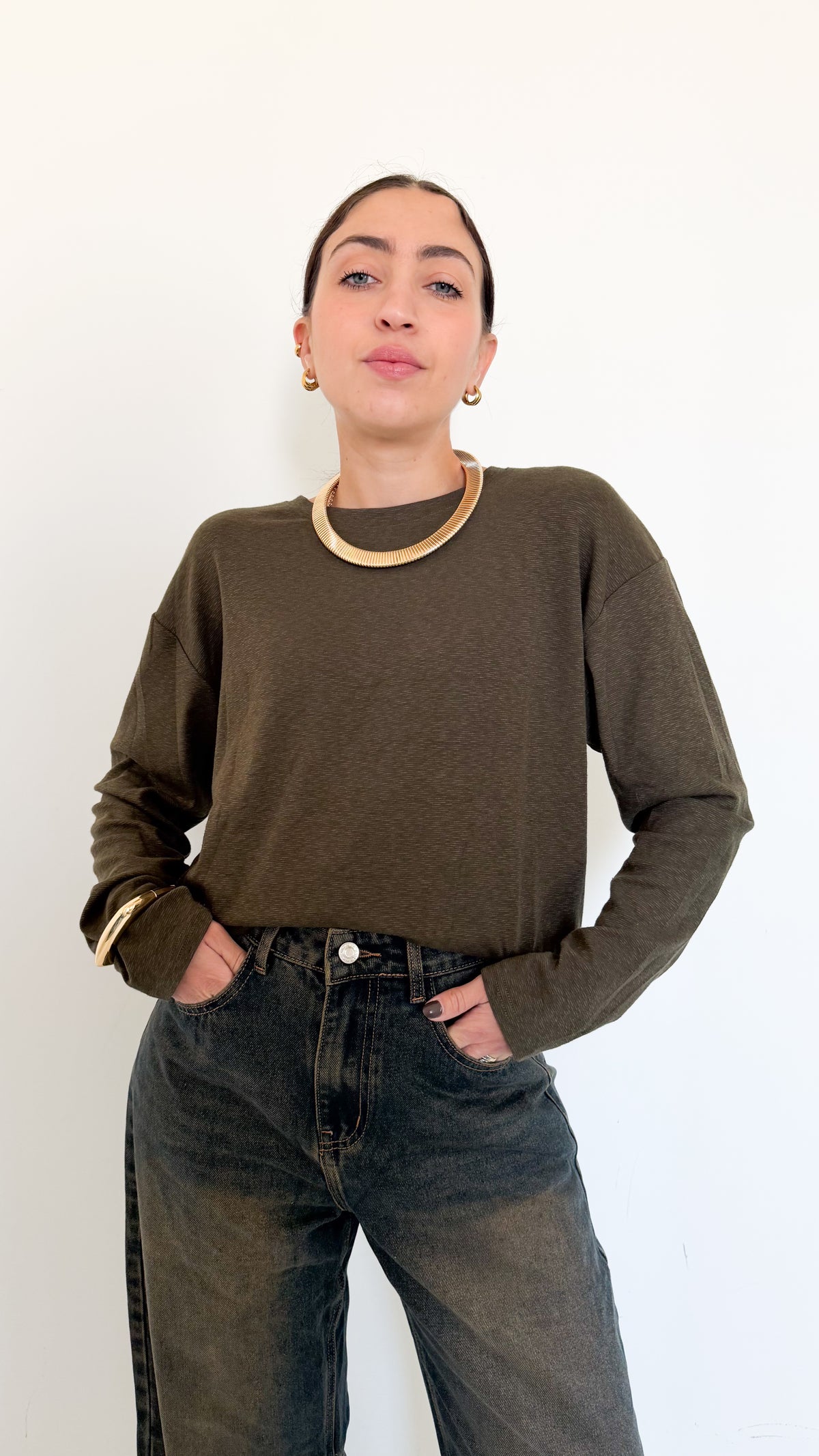Maglietta Long Sleeve Verde