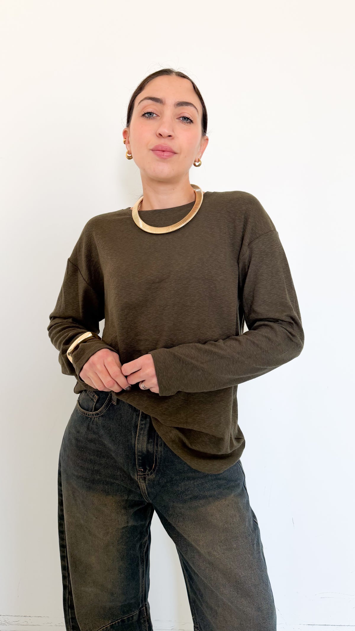 Maglietta Long Sleeve Verde