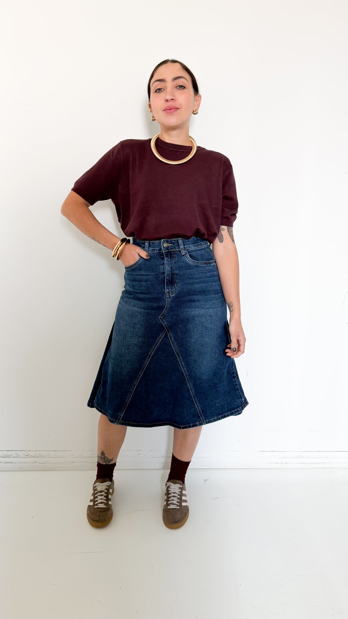 Gonna In Denim