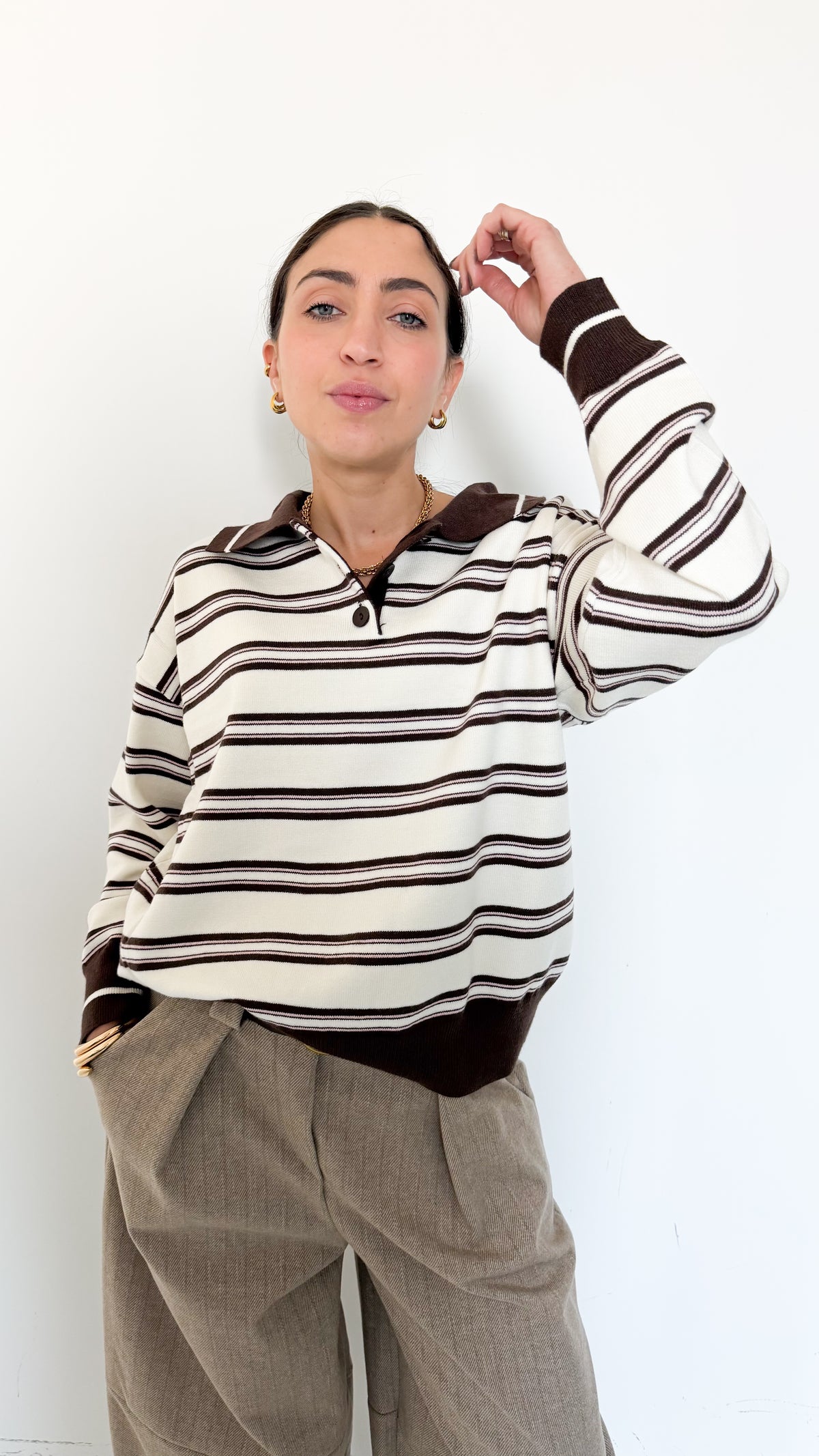 Polo Over A Righe