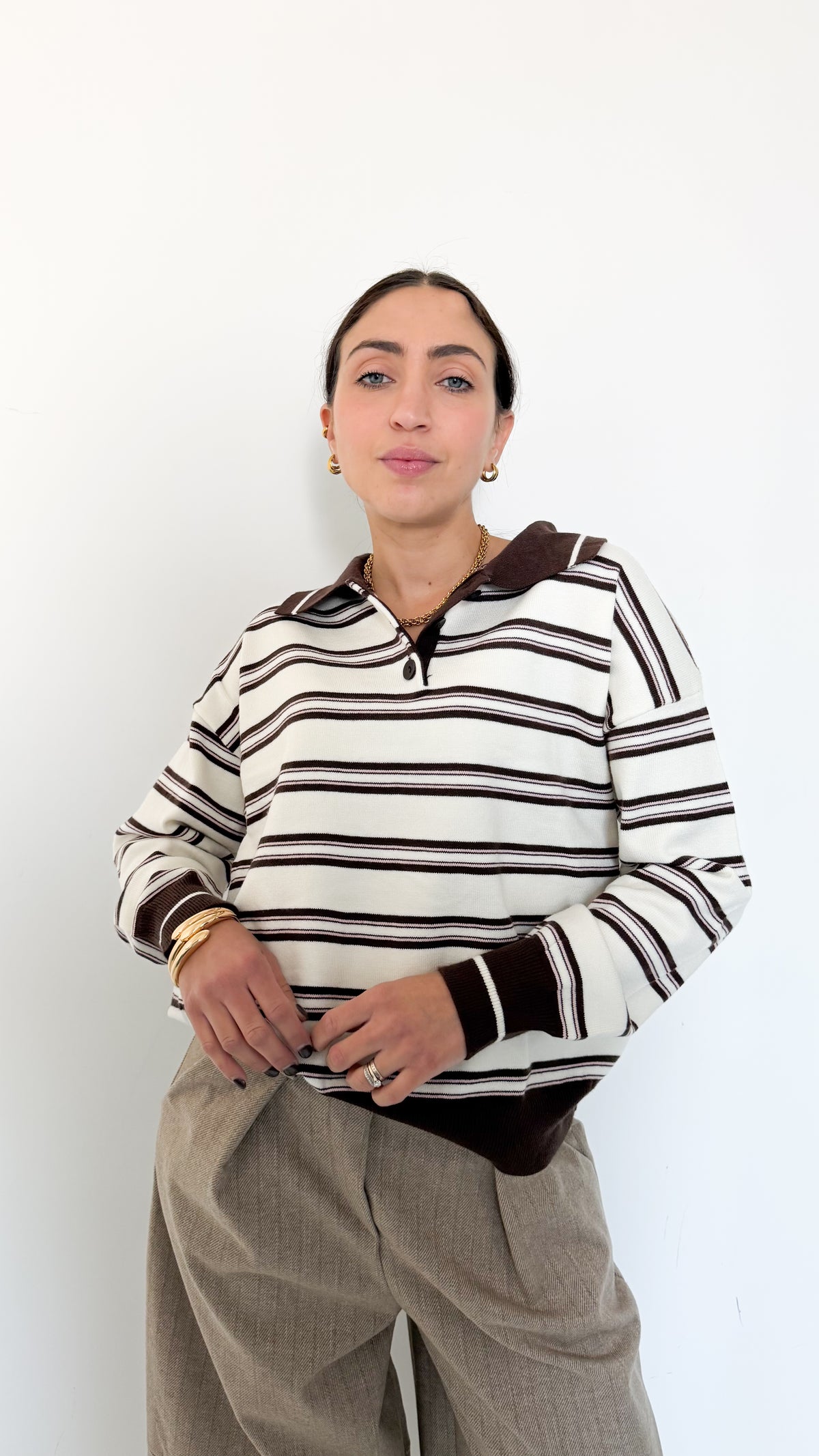 Polo Over A Righe