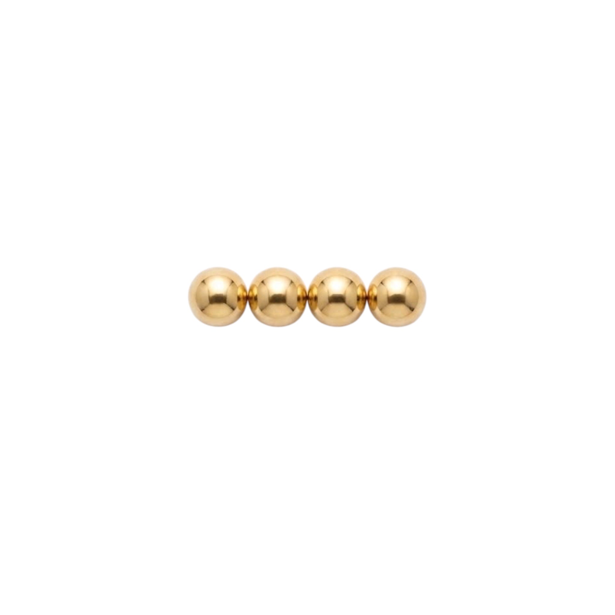 Set 4 Perle Gold