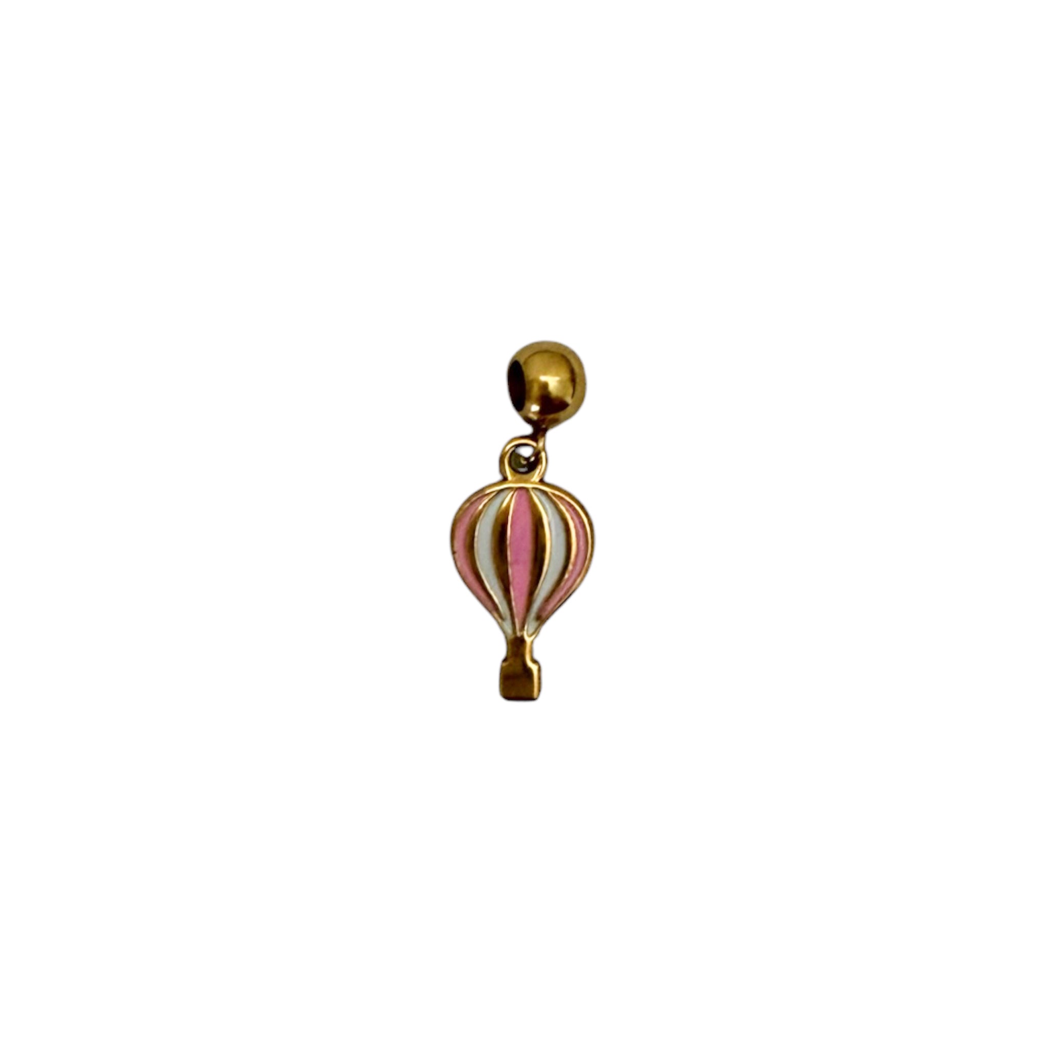 Charm Mongolfiera Rosa