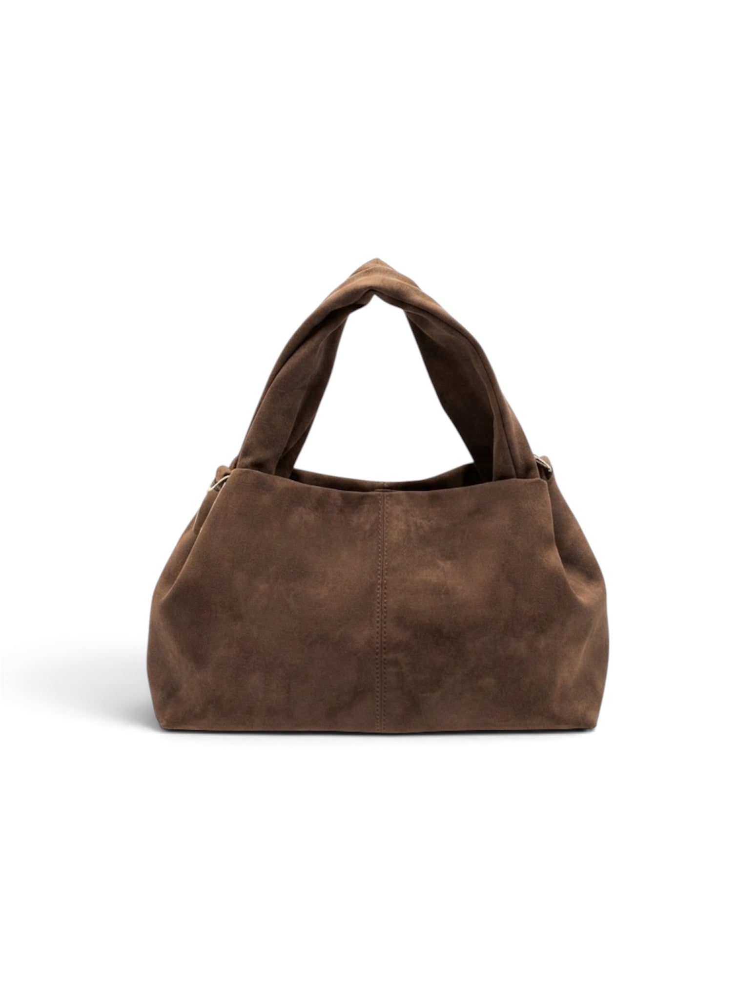Borsa Marrone Effetto Camoscio