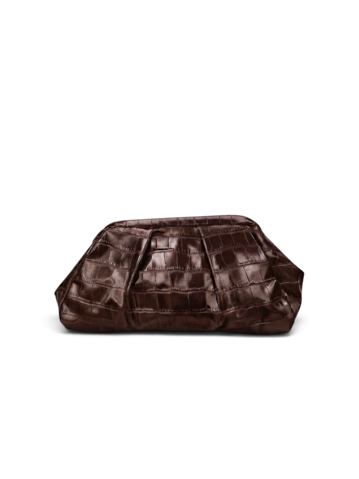 Borsa Marrone Martellata