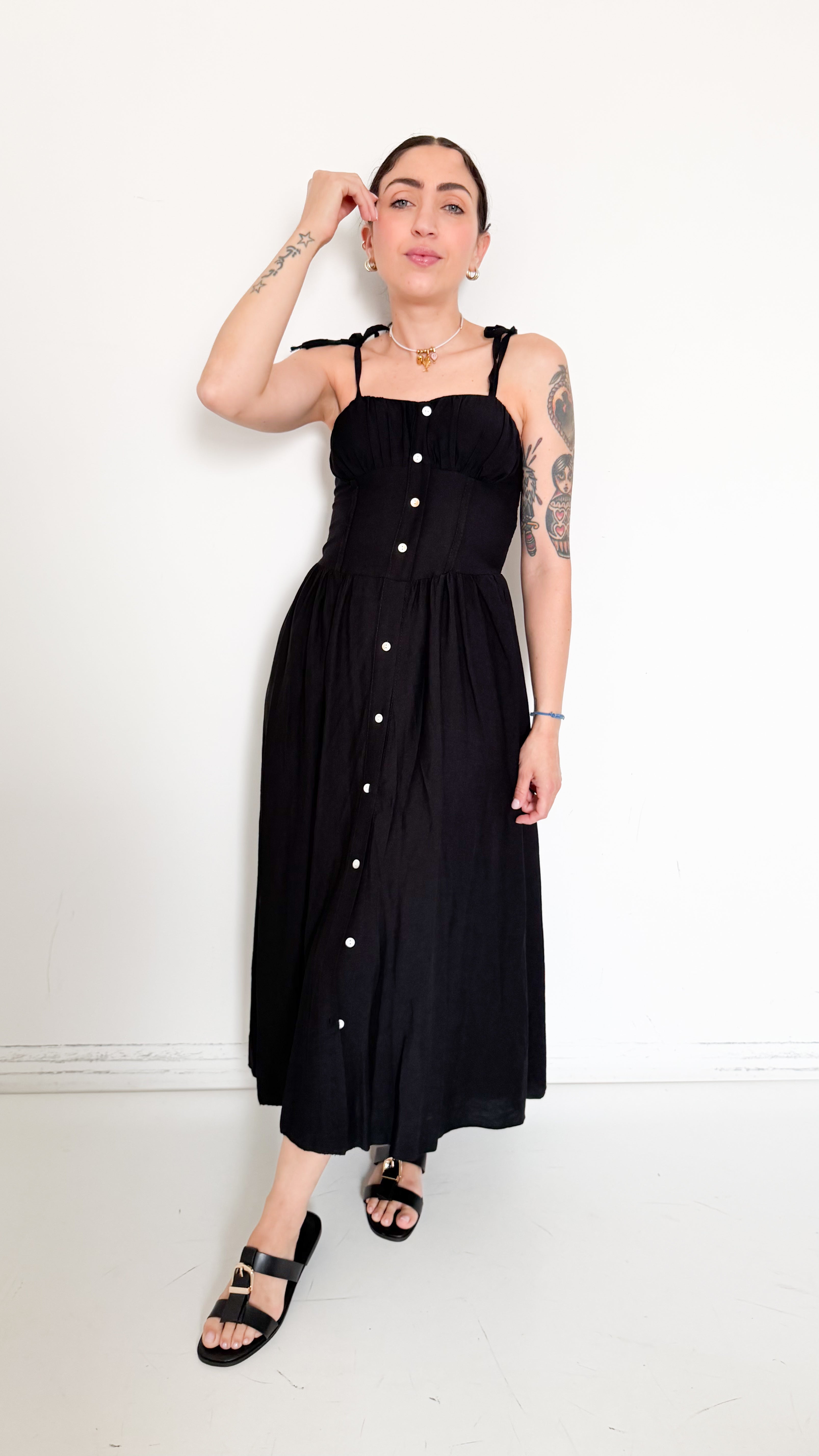 Vestito Midi Nero