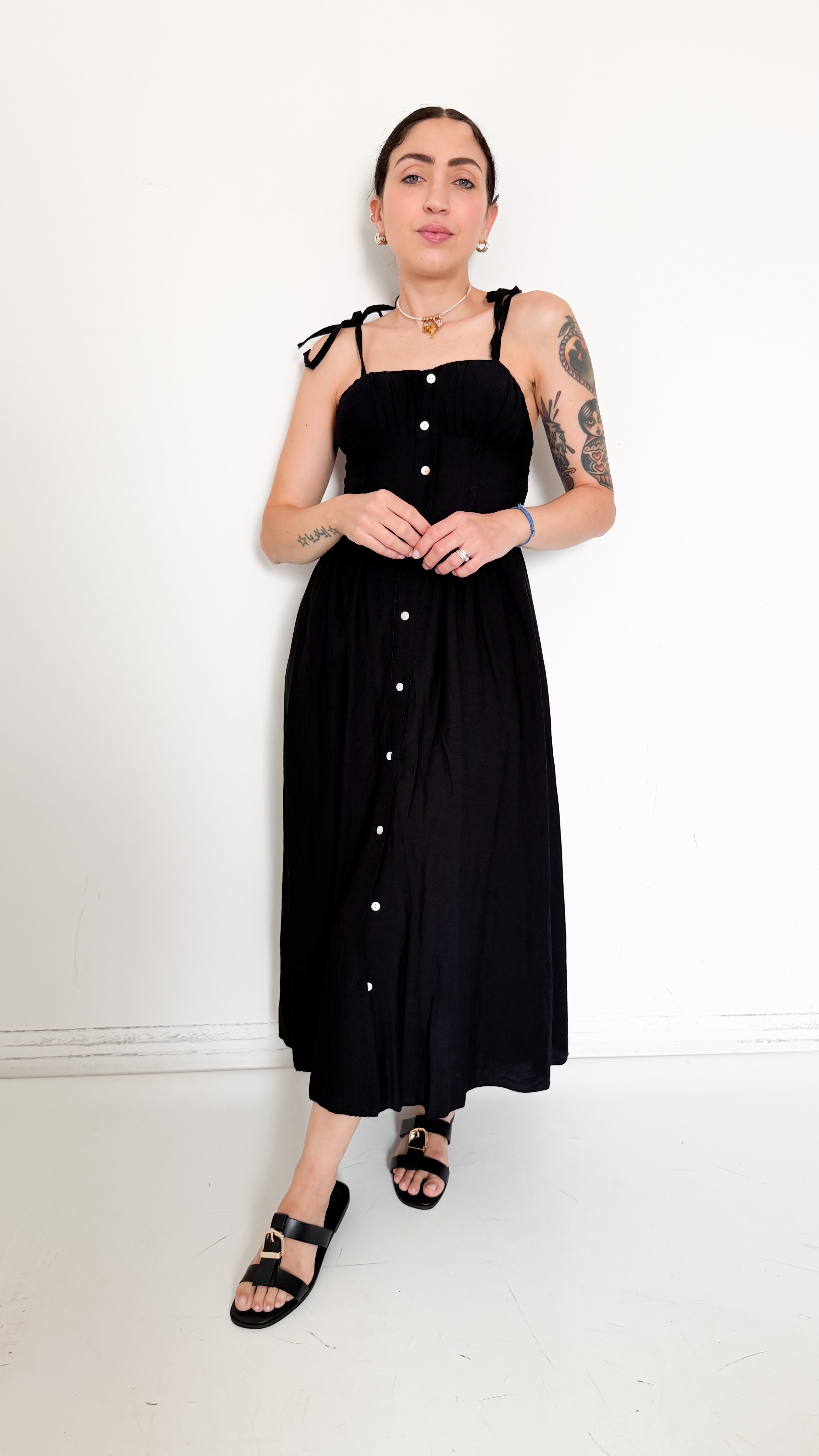 Vestito Midi Nero