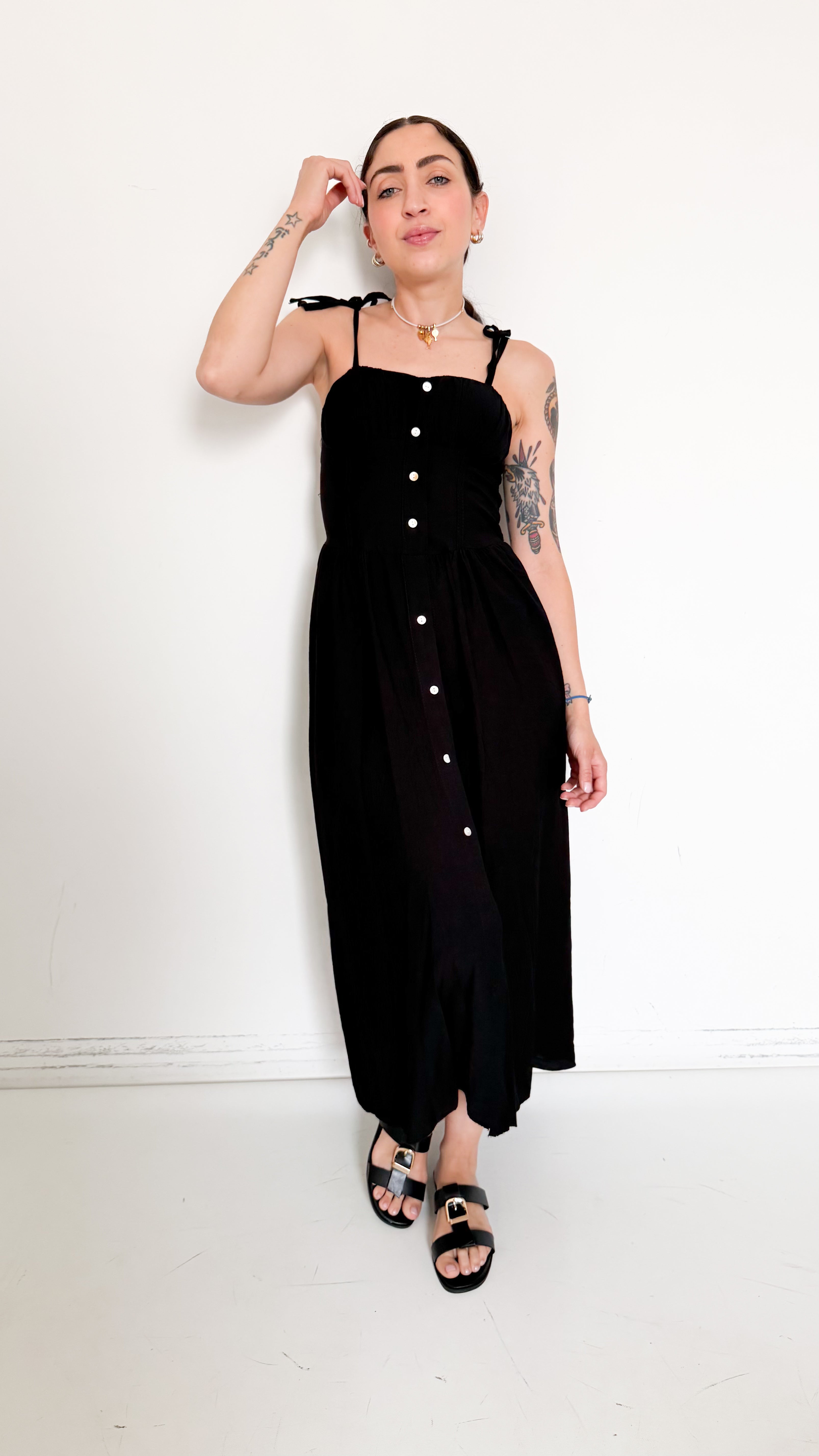 Vestito Midi Nero