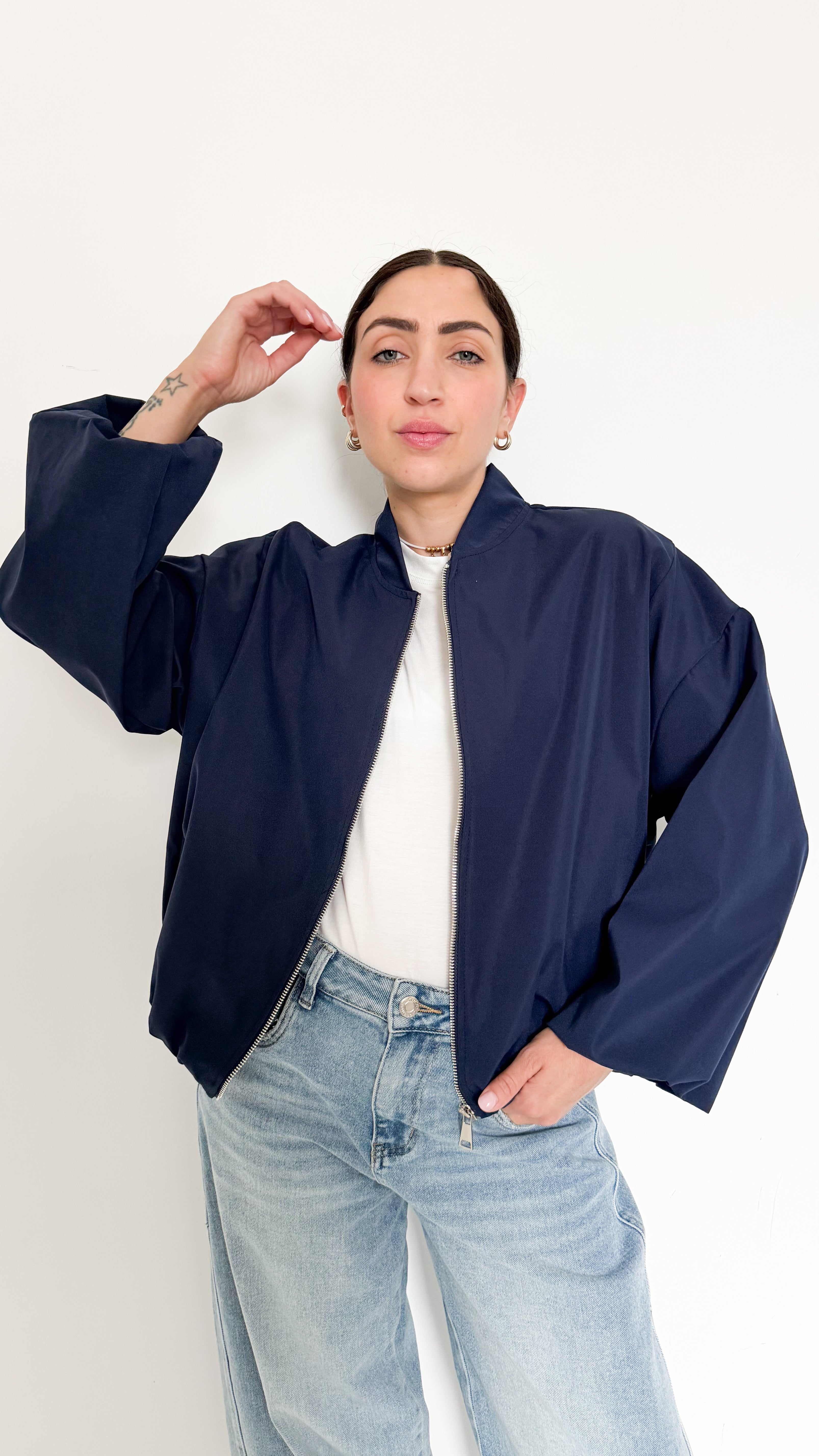 Giubbotto/Bomber Over Blu